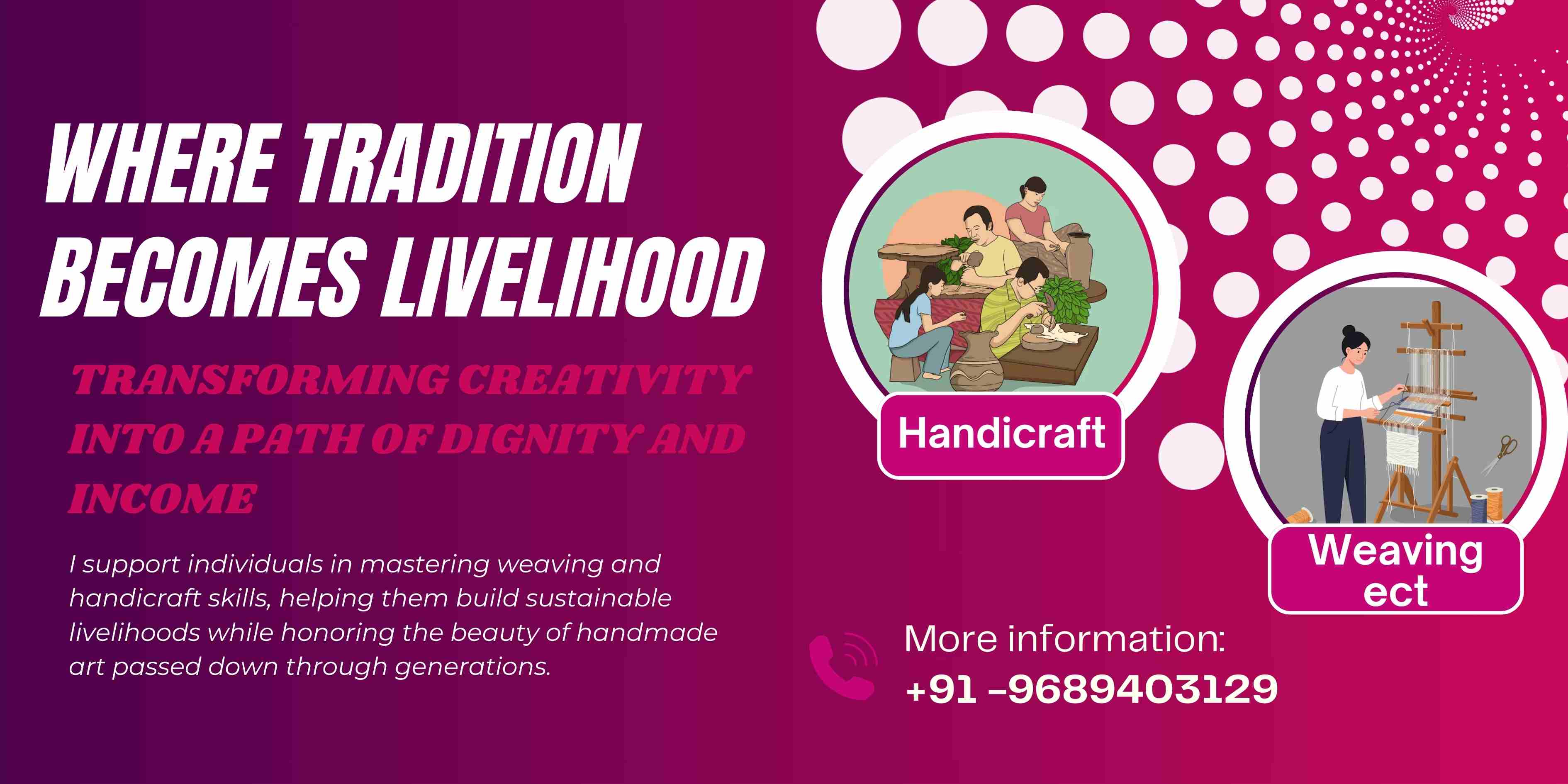 Crafts & Artisans skills