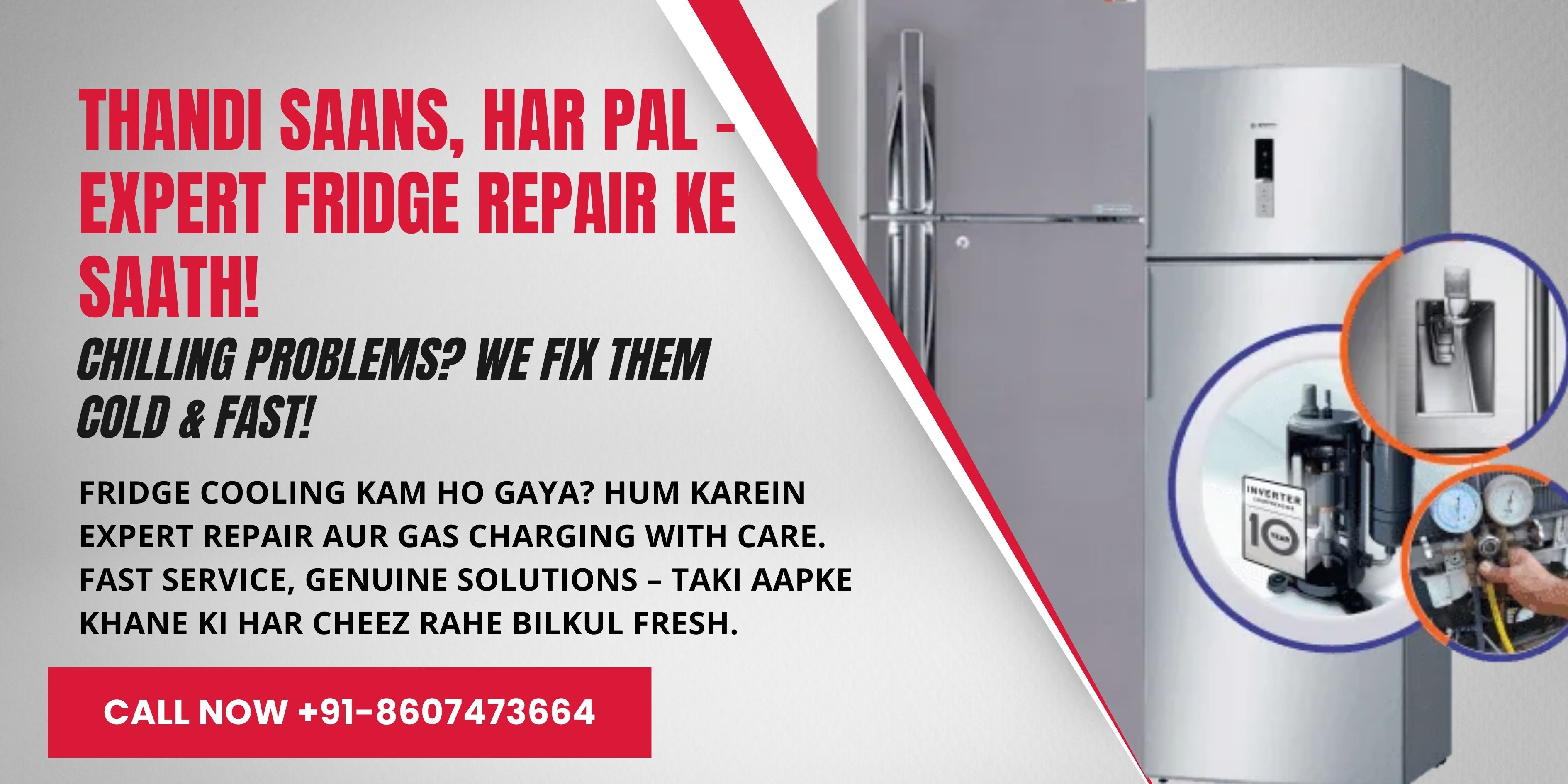 Fridge Repair & Gas Charging
