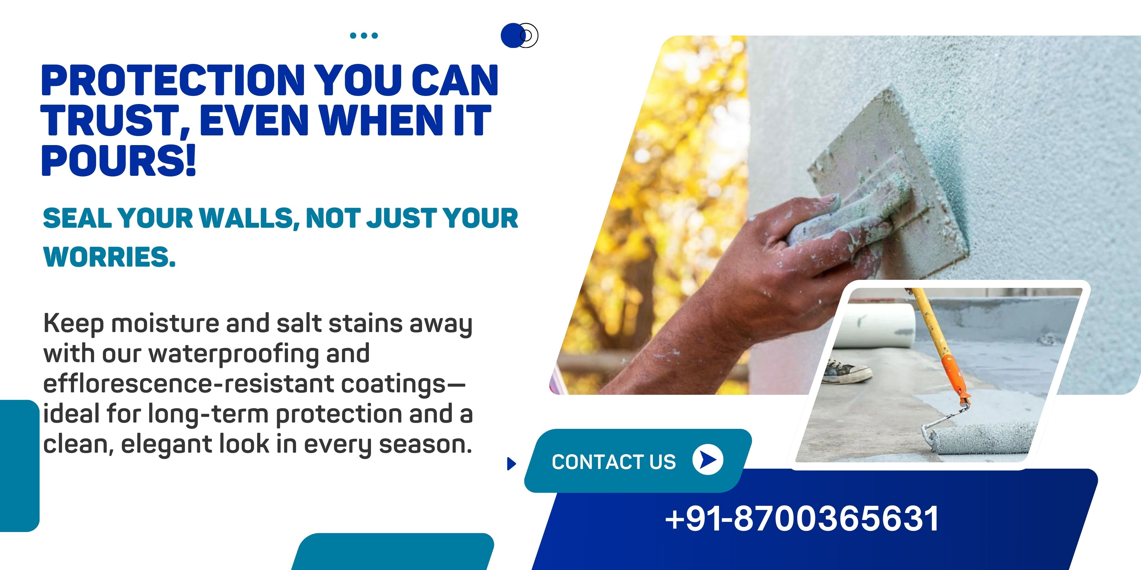 Waterproofing & Efflorescence-Resistant Coatings