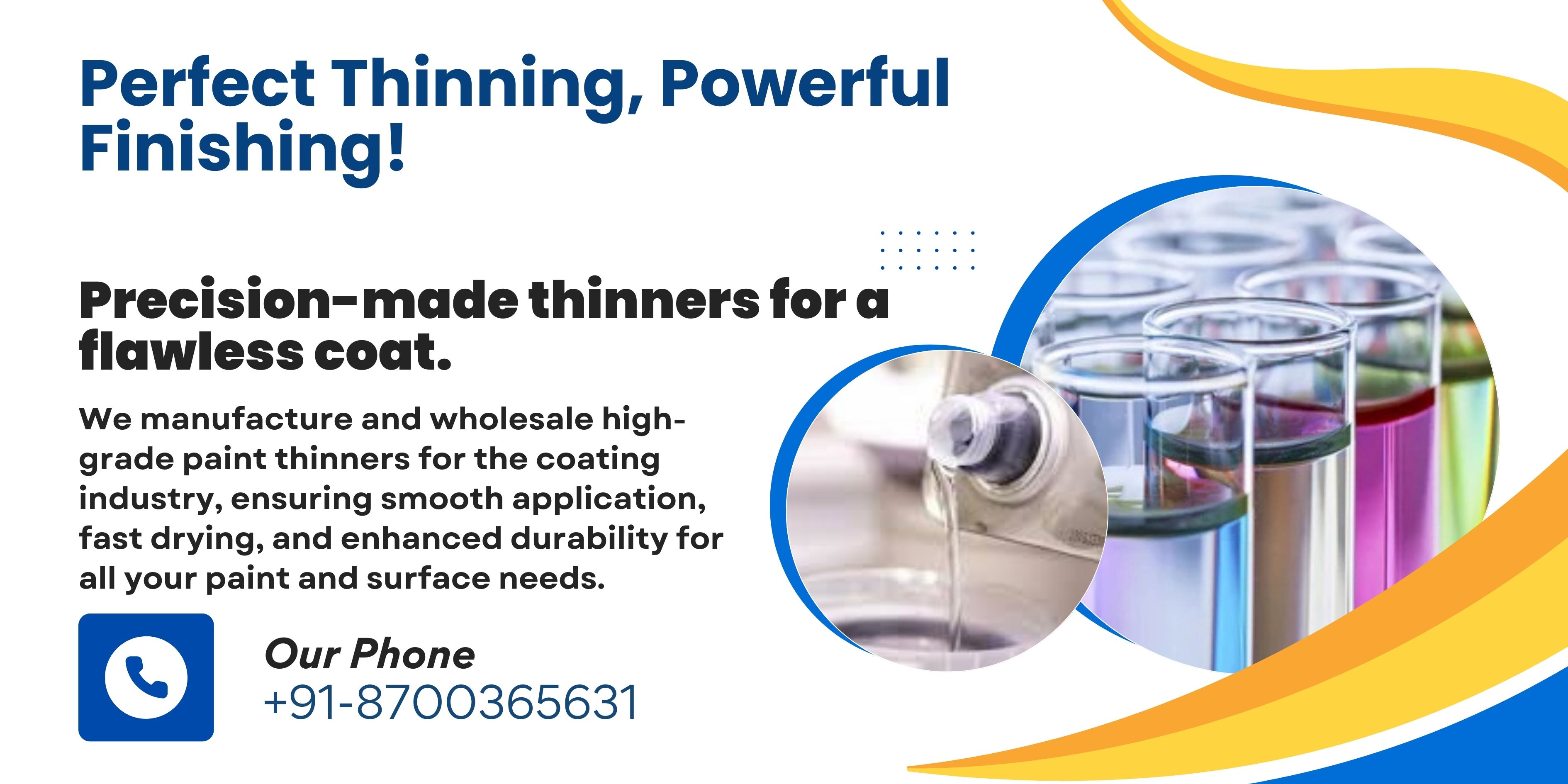 Paint Thinners Manufacturers & Wholesalers for Coating Industry