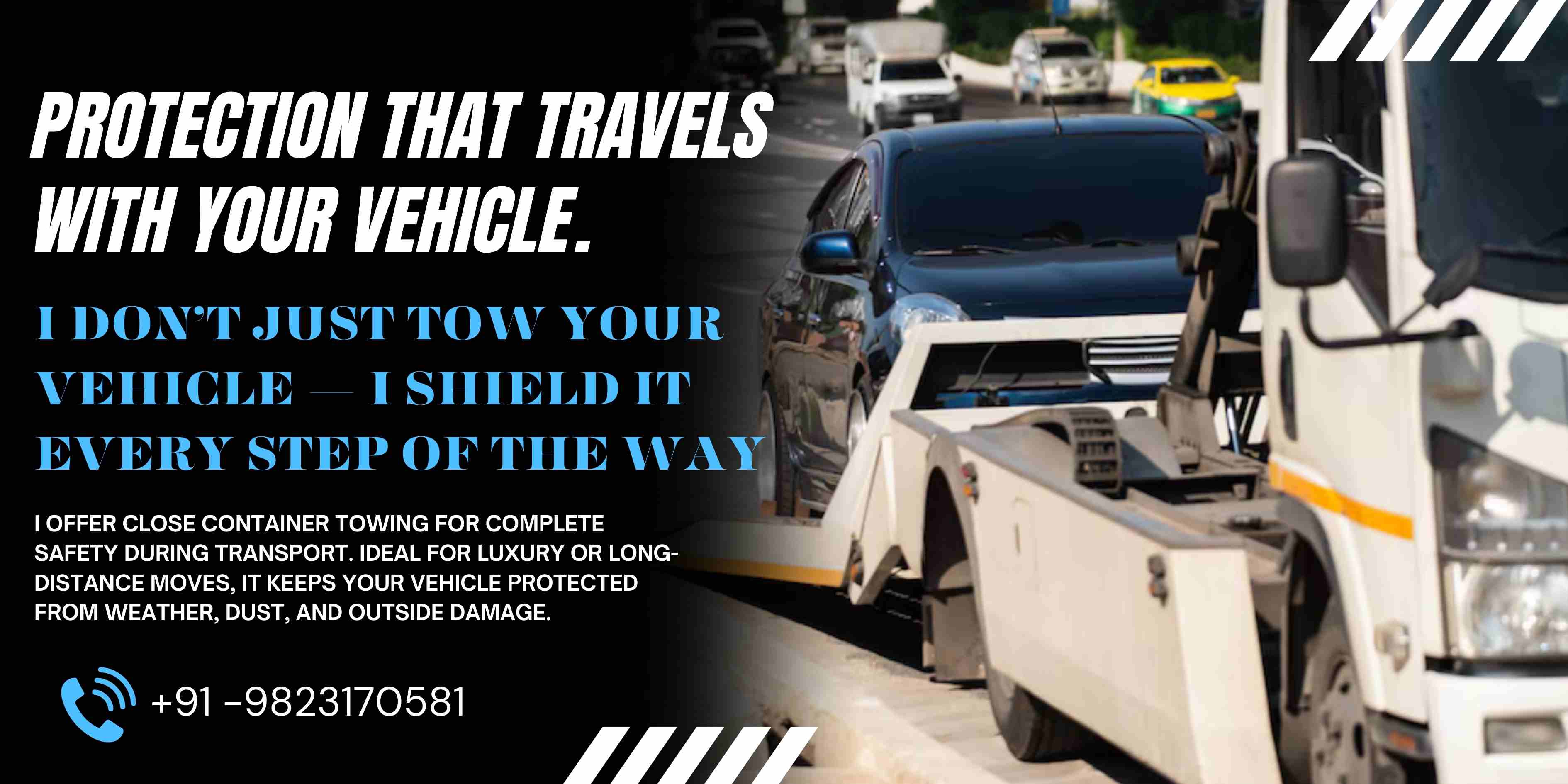  Close contener towing service