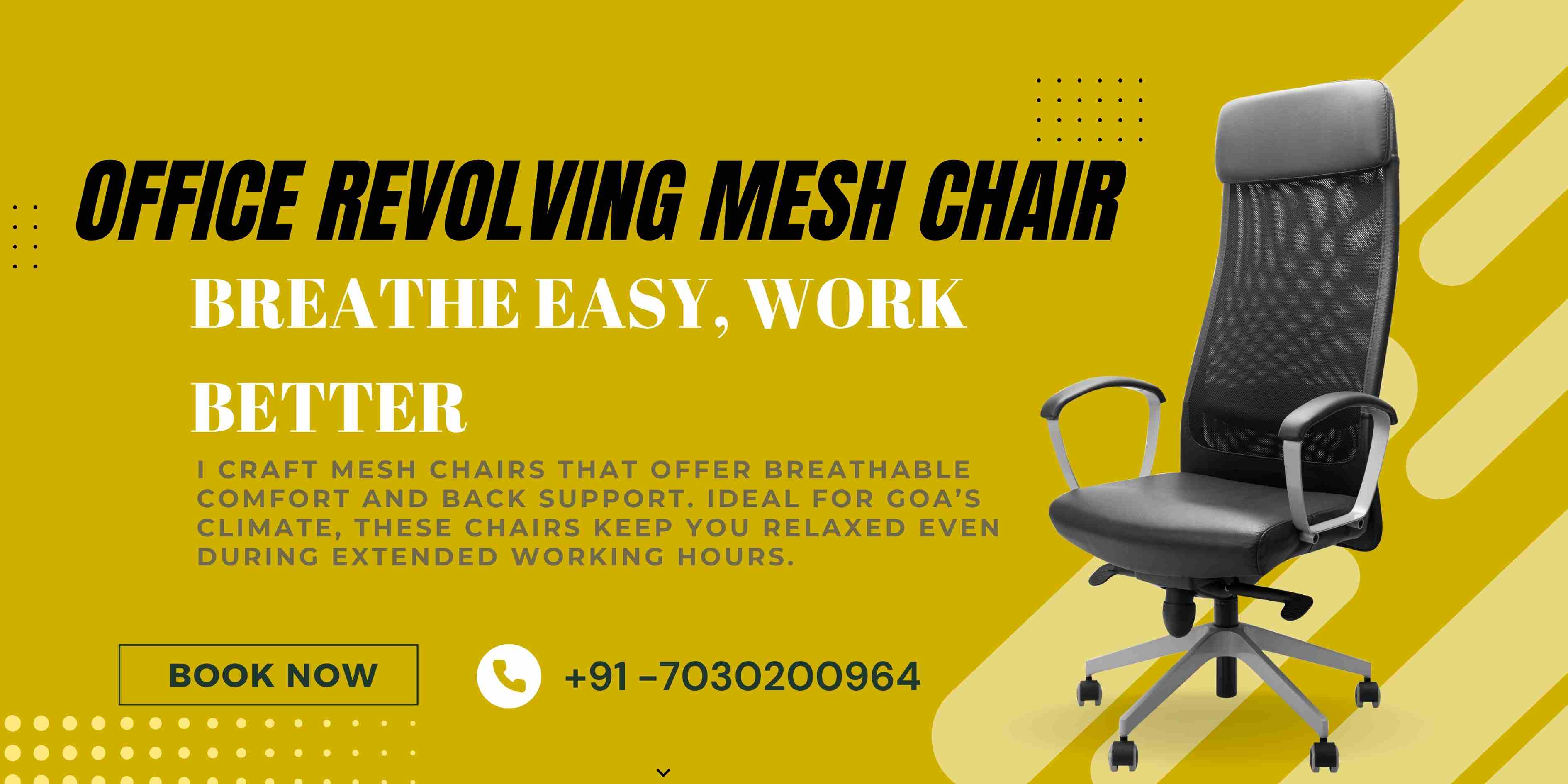 Office Revolving Mesh Chair