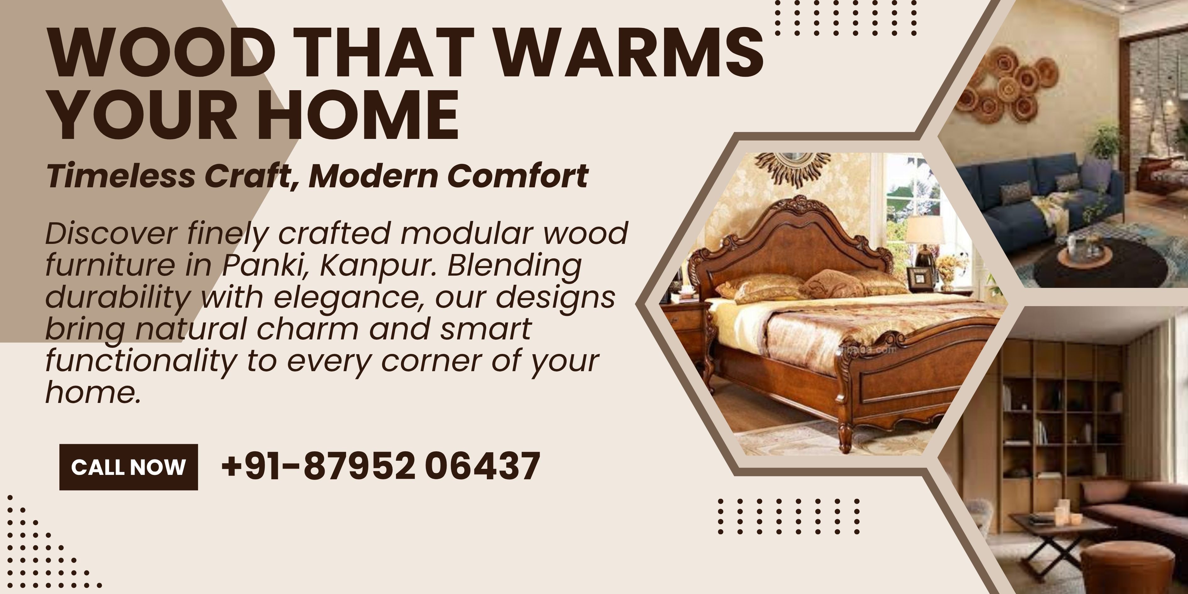 Modular Wood Furniture in Panki Kanpur,