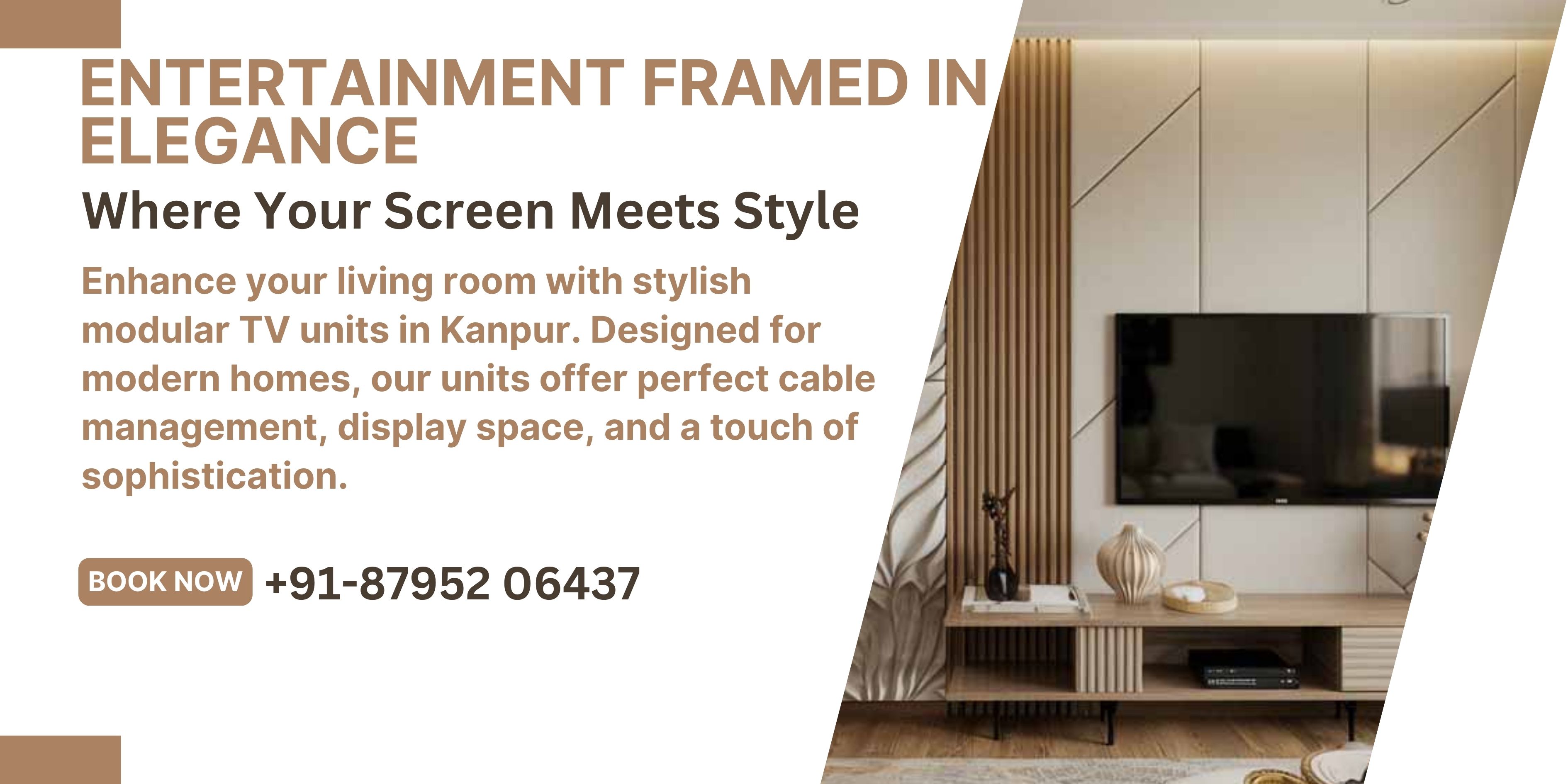 Modular TV Unit Maker in Kanpur