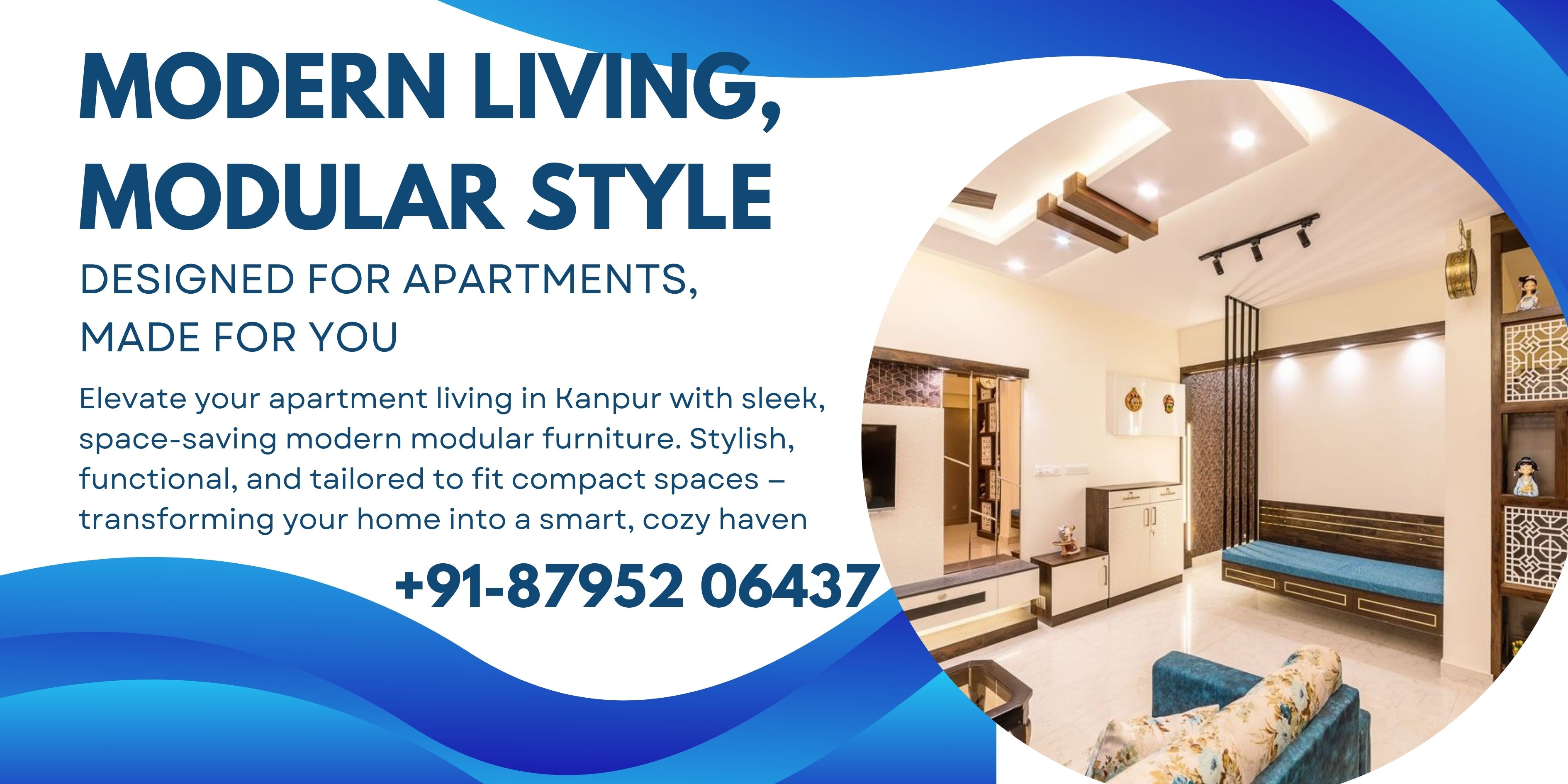 Modern Modular Furniture for Apartments Kanpur