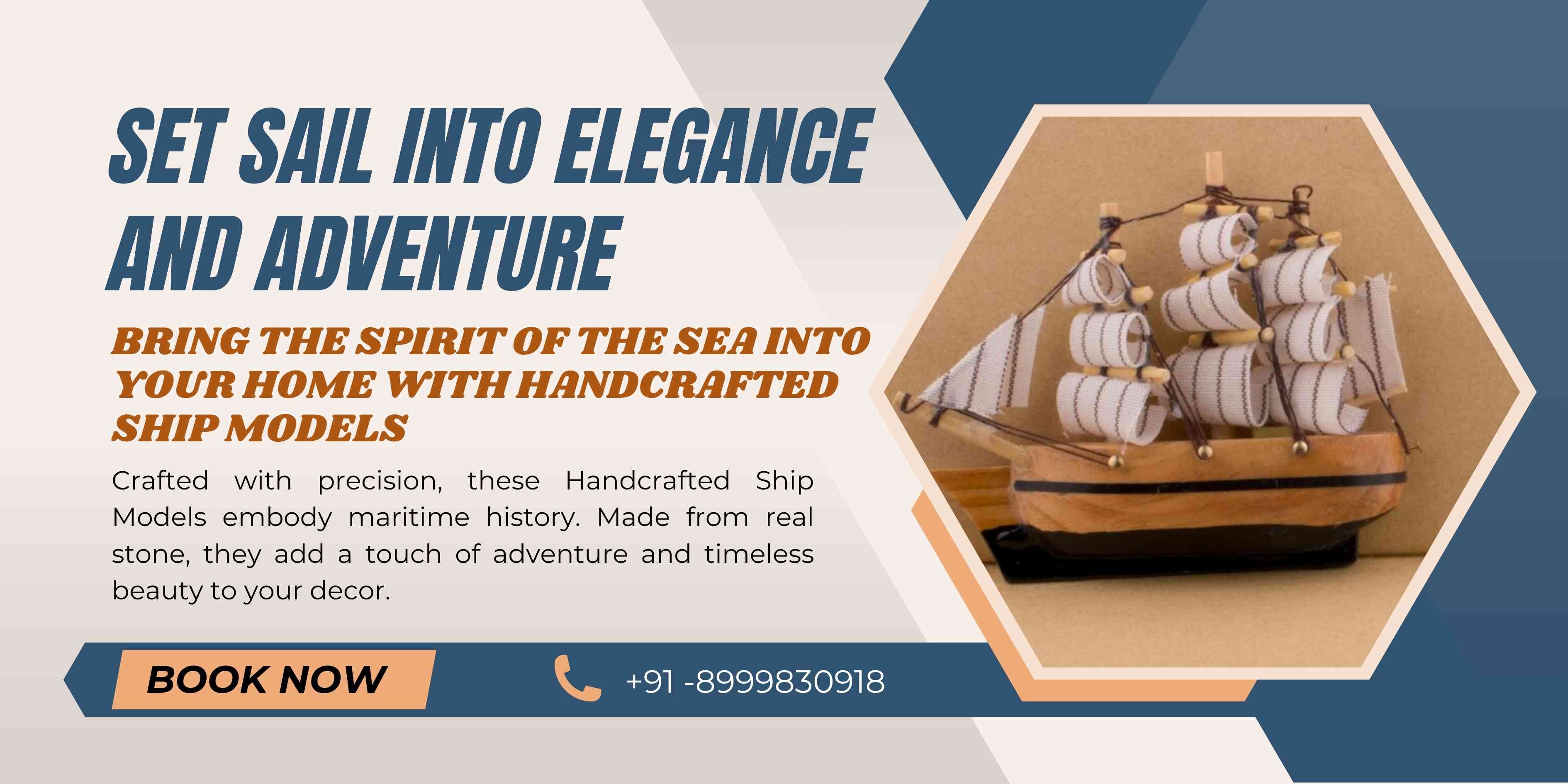 Handcrafted Ship Models