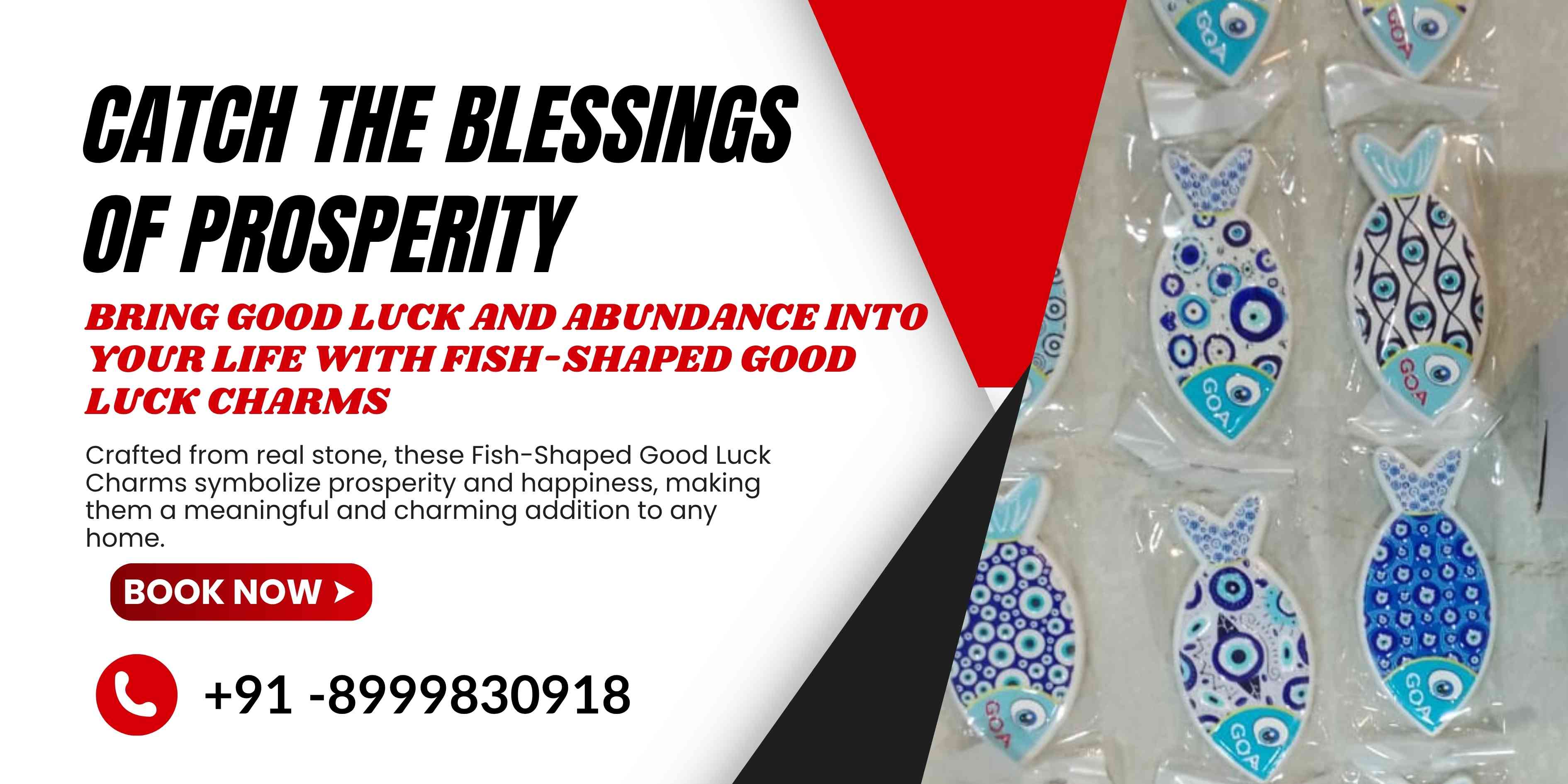 Fish-Shaped Good Luck Charms