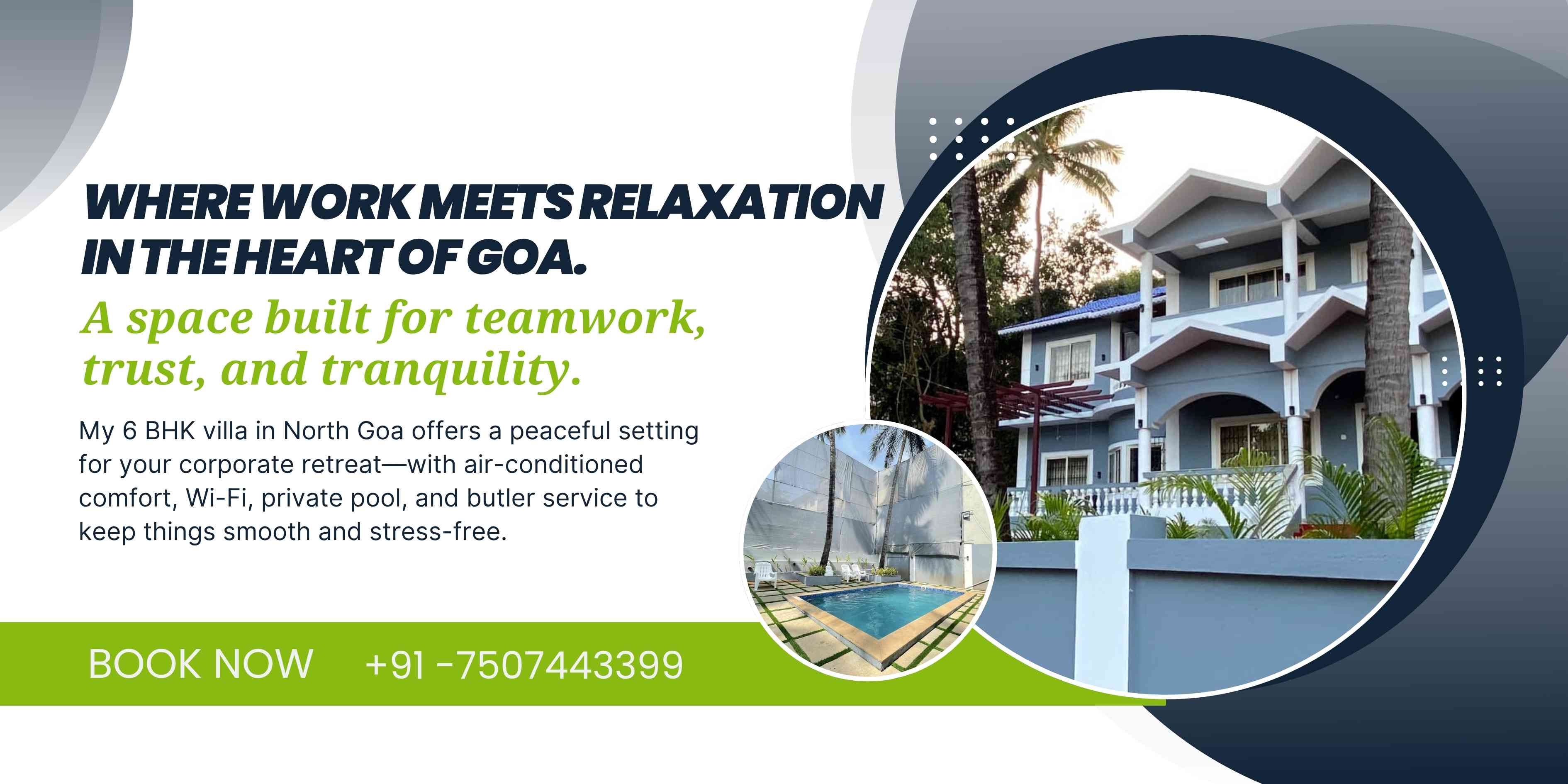 Corporate Retreat 5 BHK Villa