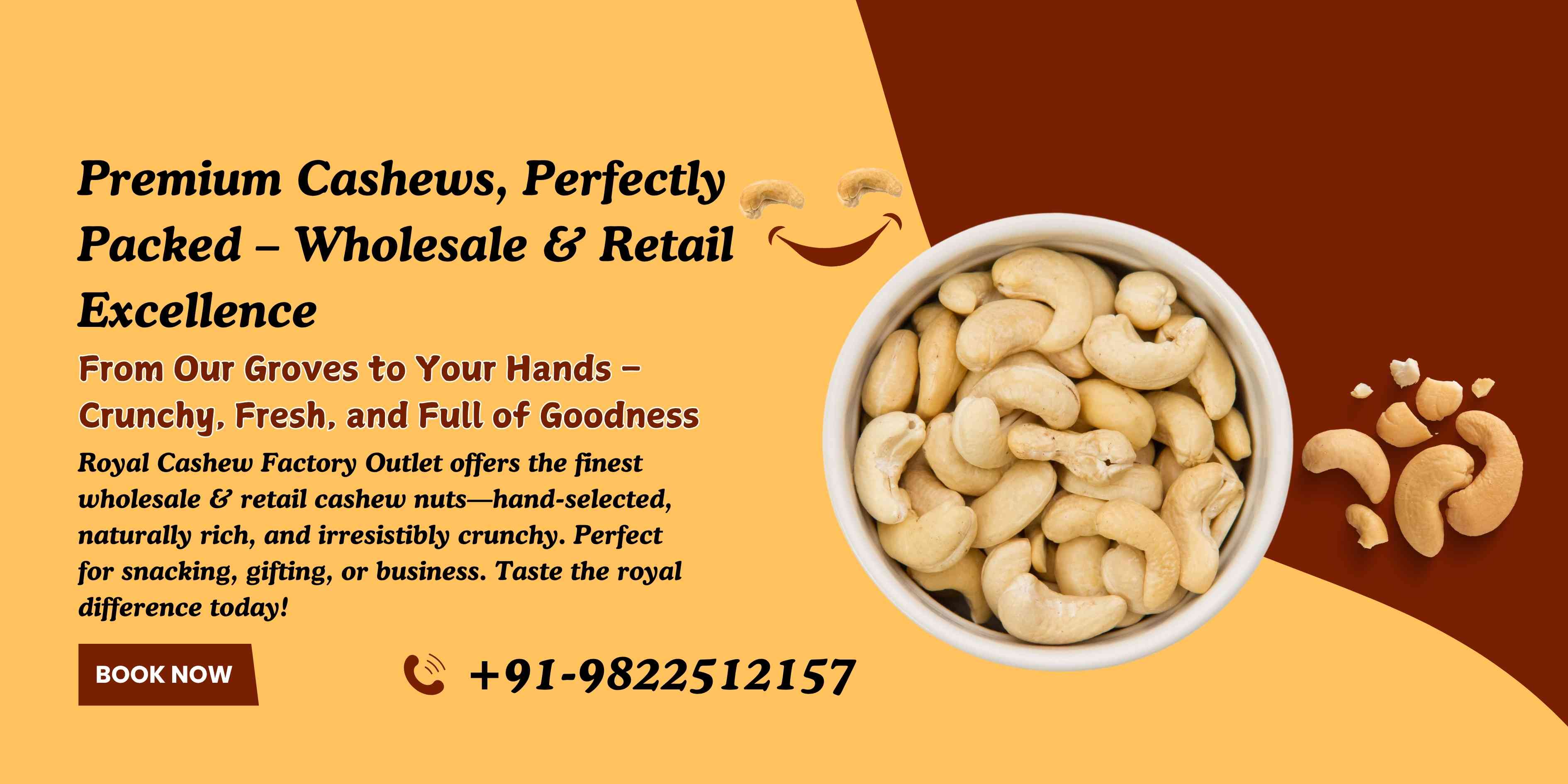 Wholesale & Retail Cashew Nuts