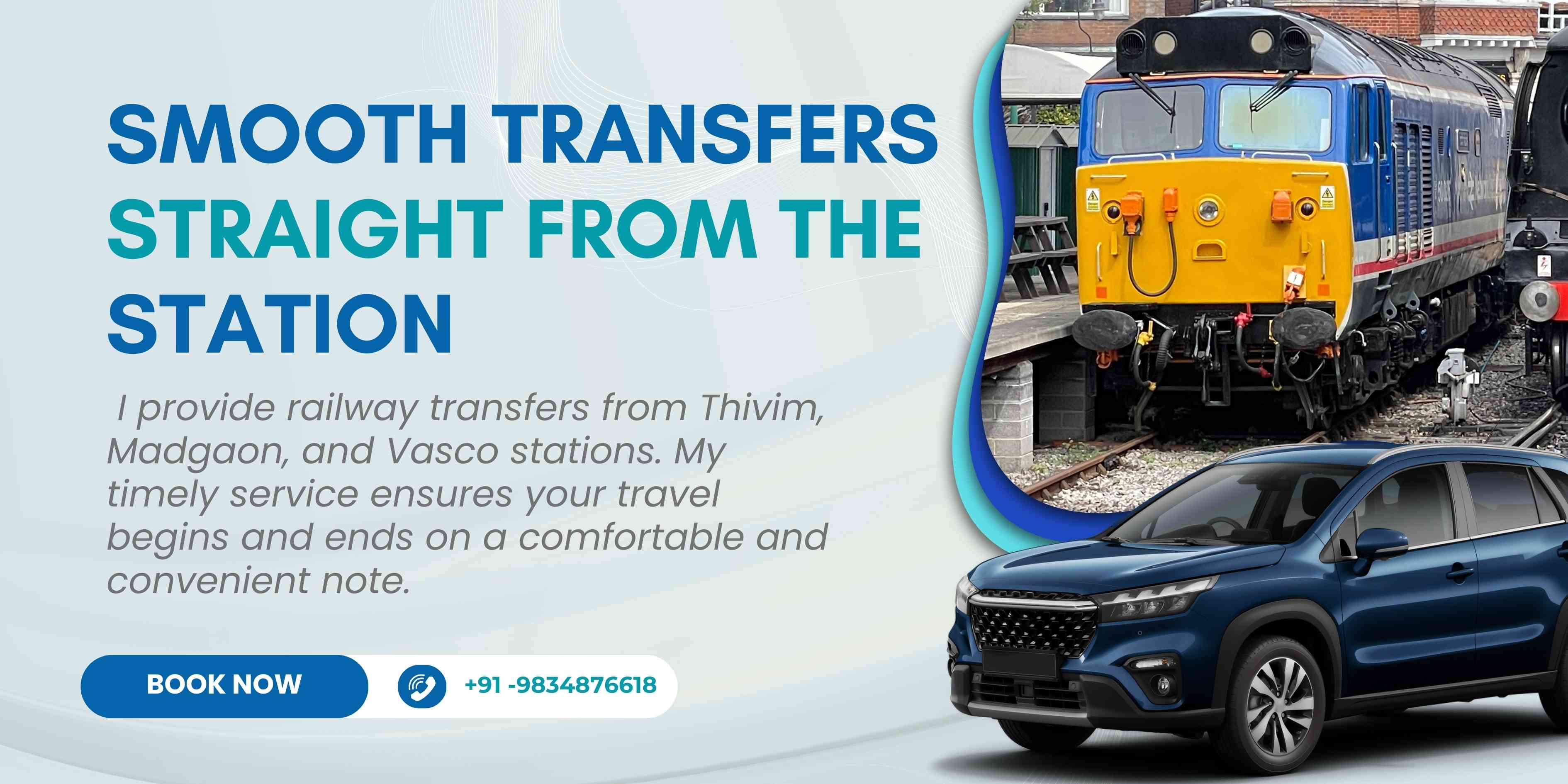 Railway station pickup and drop