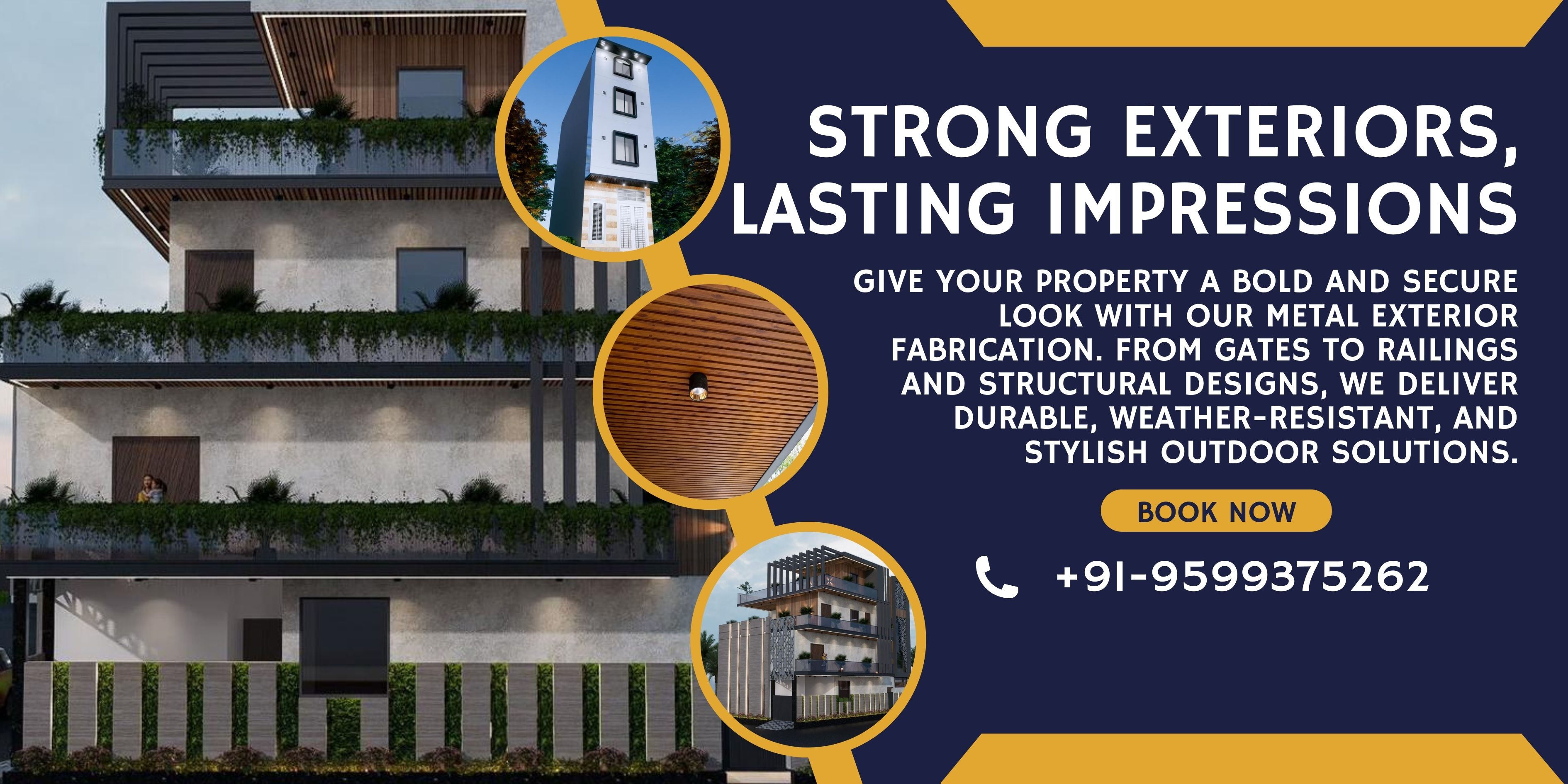 Metal Exterior Fabrication Services