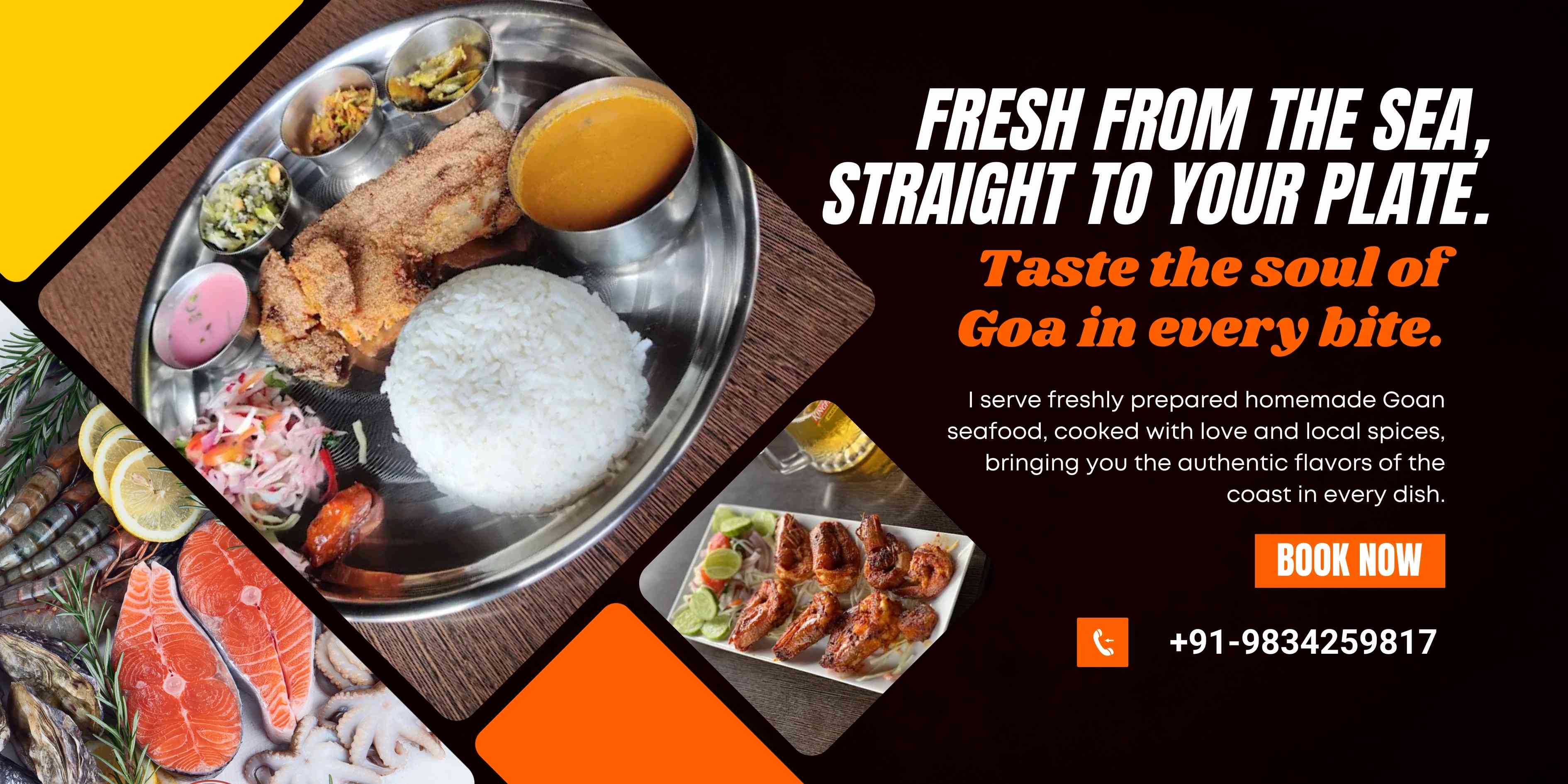 Homemade Goan Seafood