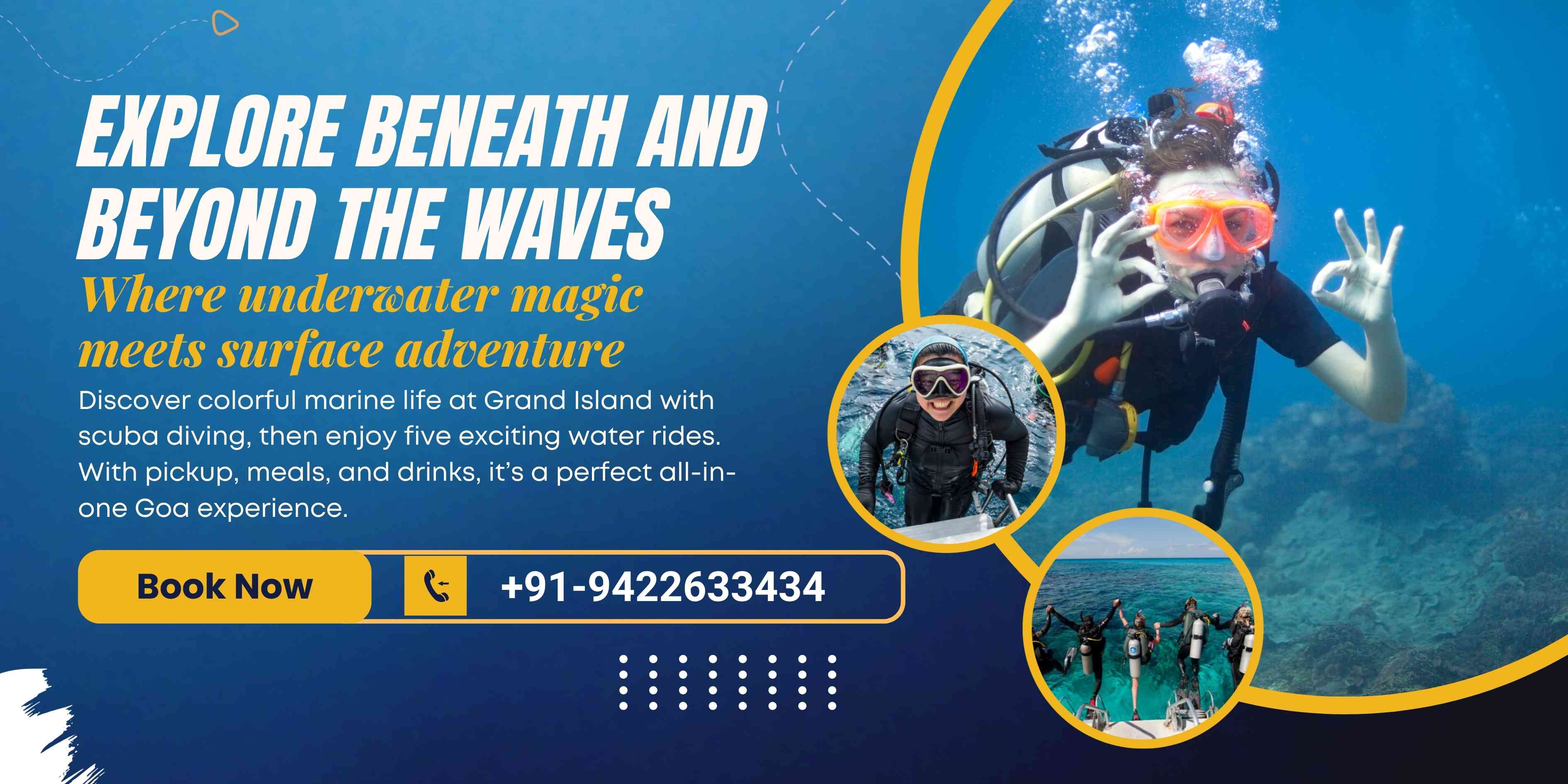 Scuba Diving and watersports combo Grand Island