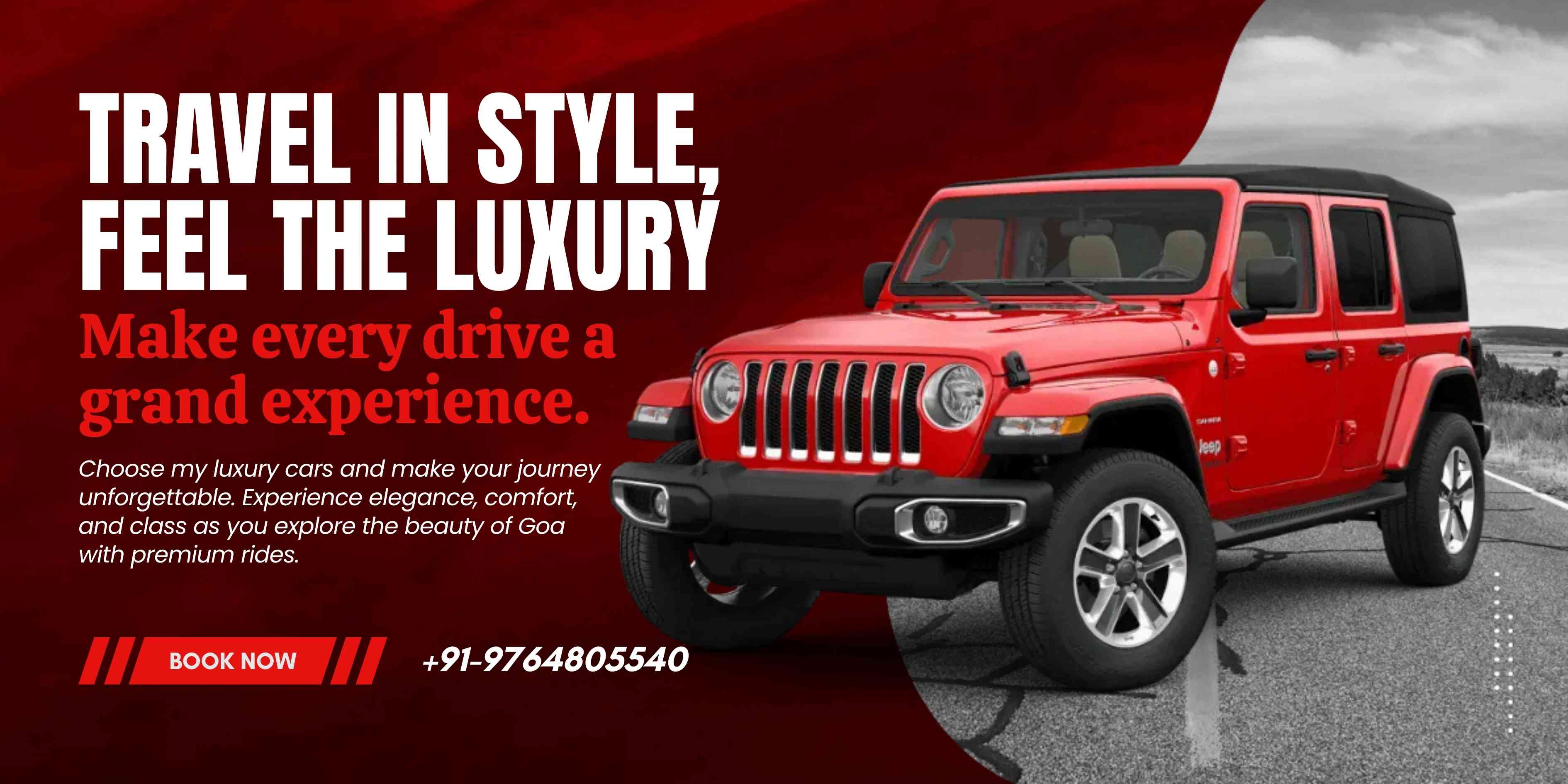 Luxury Car Rentals in Goa