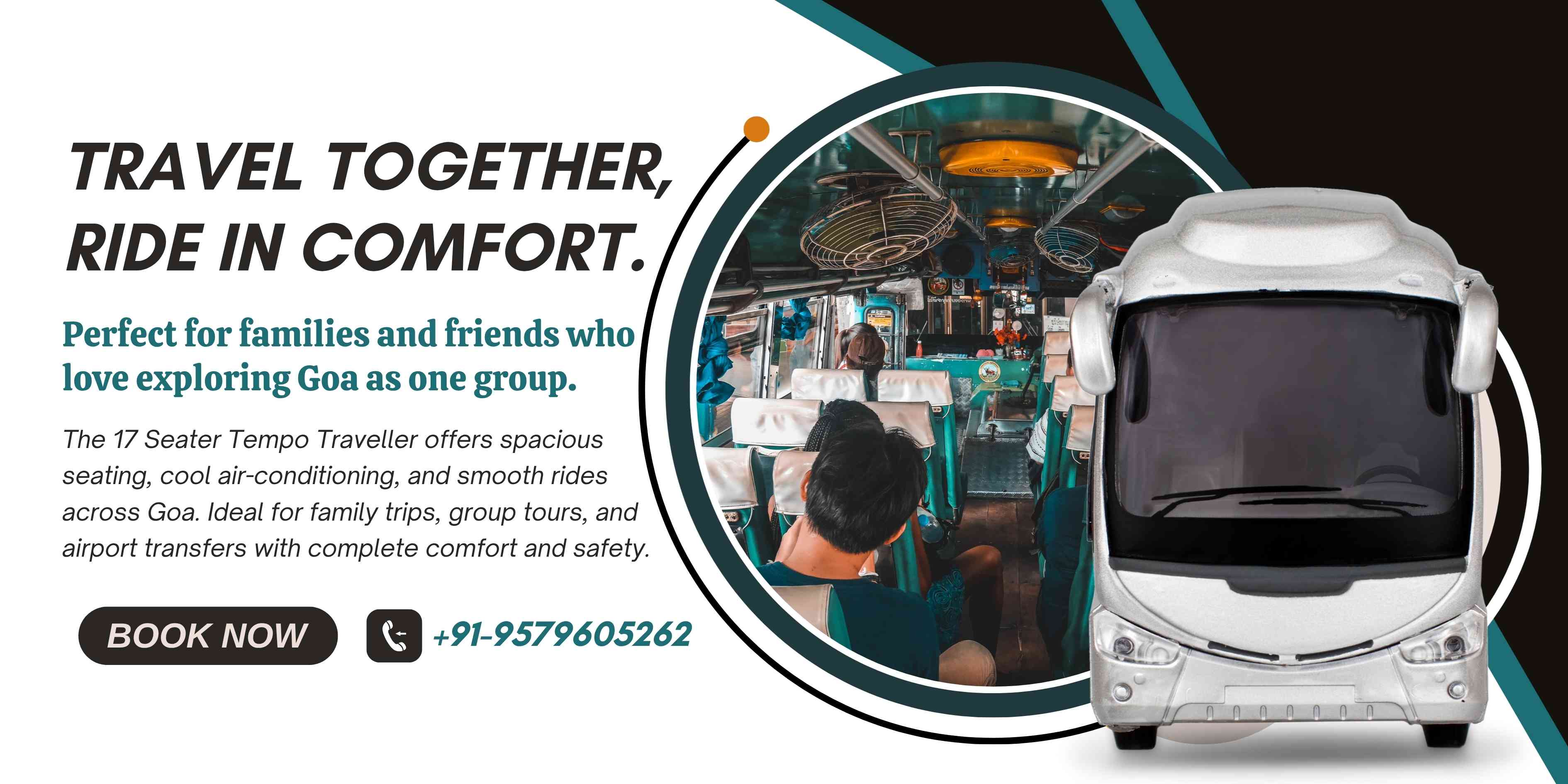 17 Seater Tempo Traveller