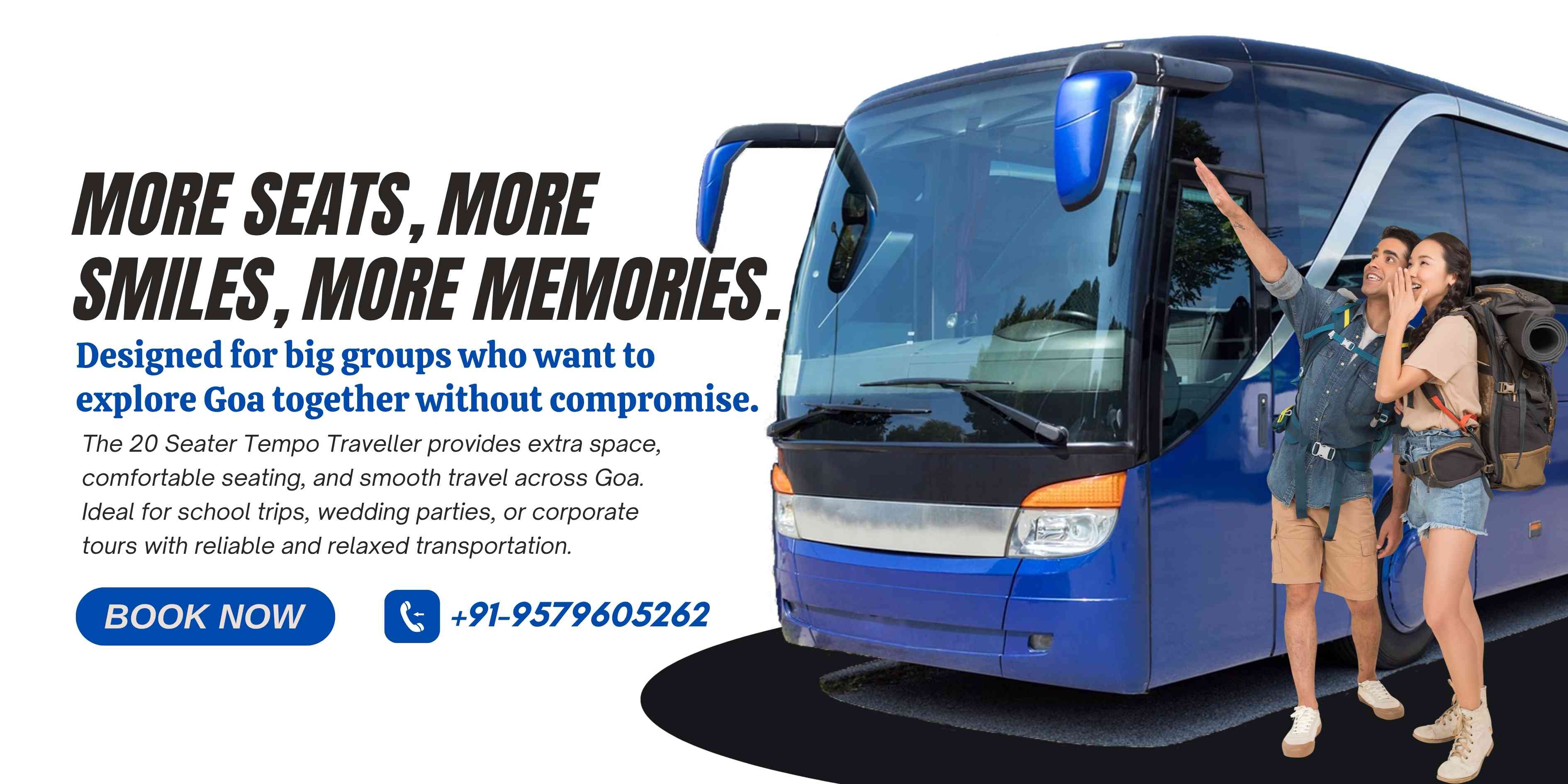 20 Seater Tempo Traveller