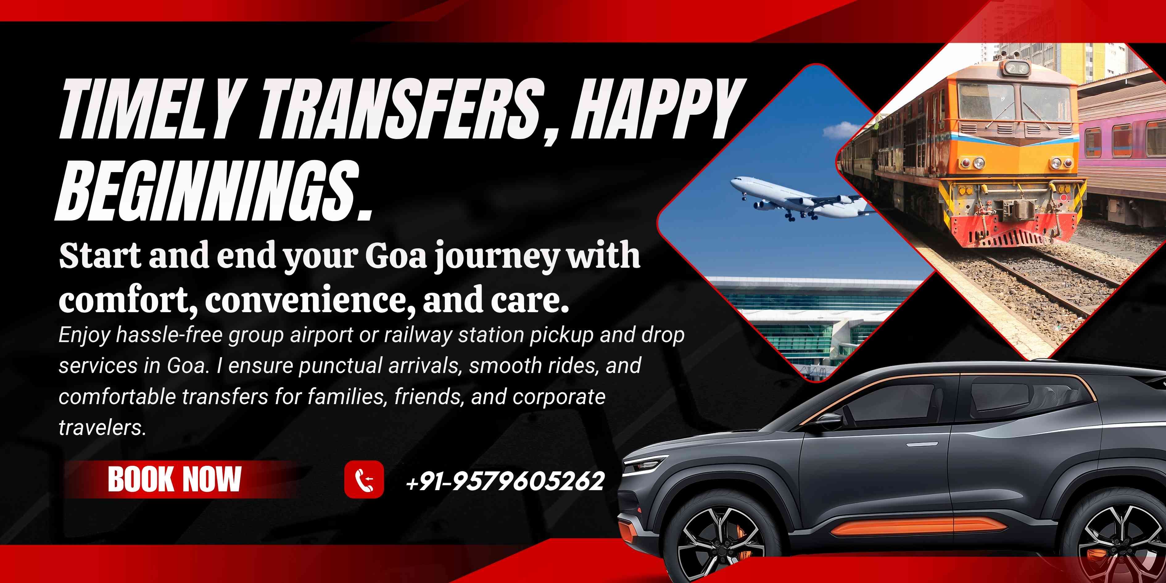 Group Airport / Railway Station Pickup and Drop