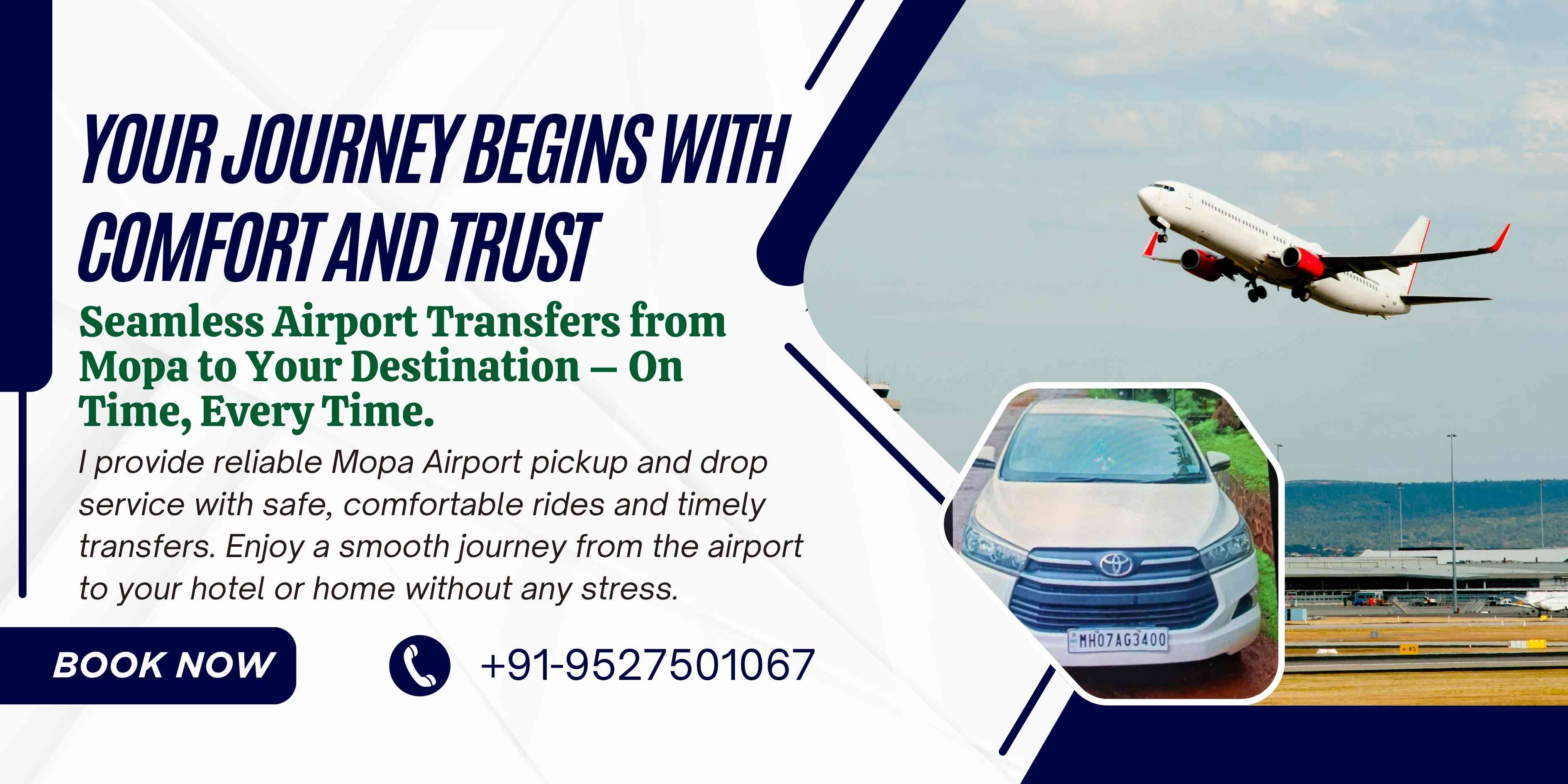 Mopa Airport Pickup and Drop Service