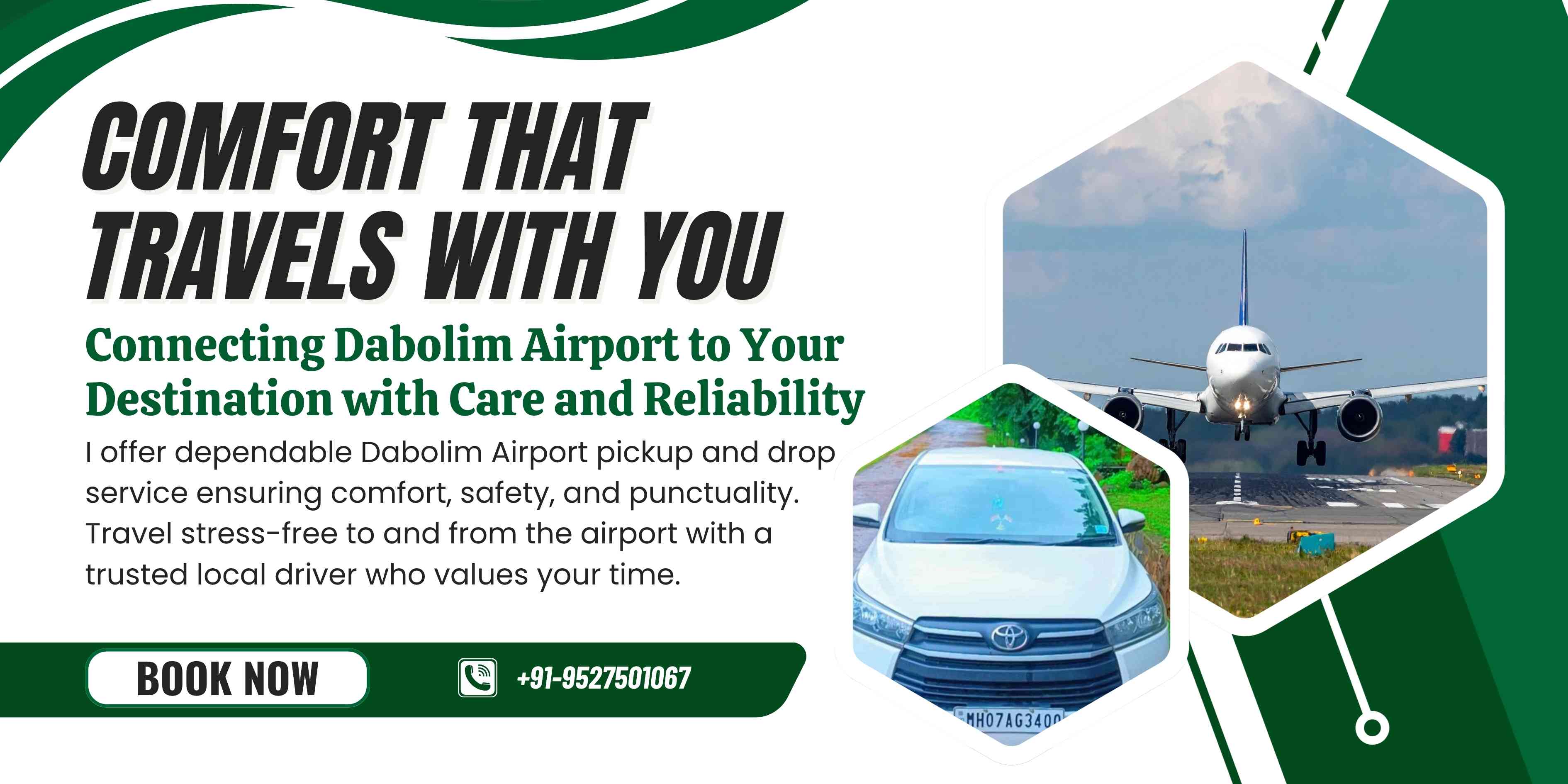 Dabolim Airport Pickup and Drop Service