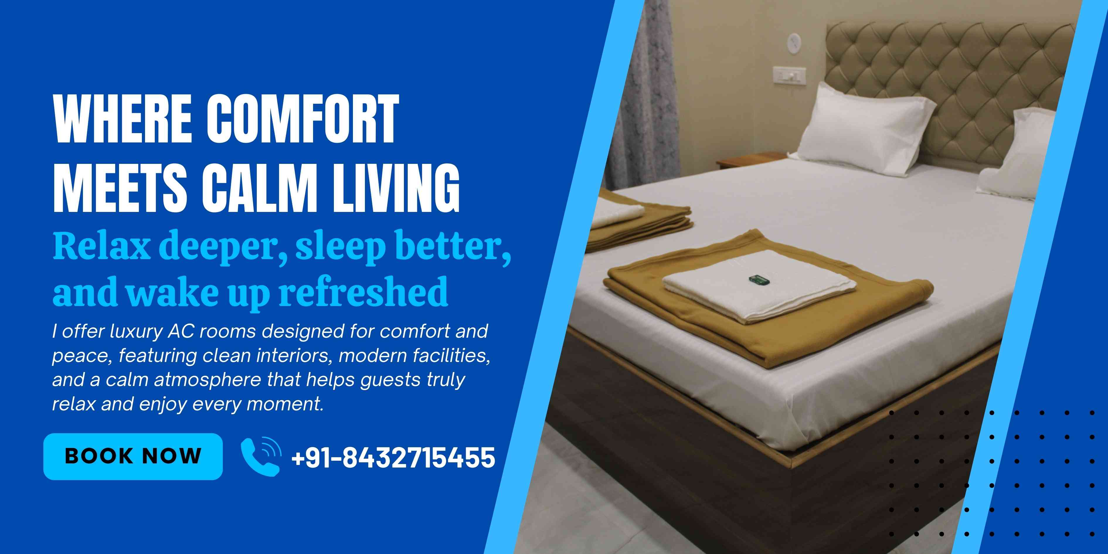 Luxury AC Rooms