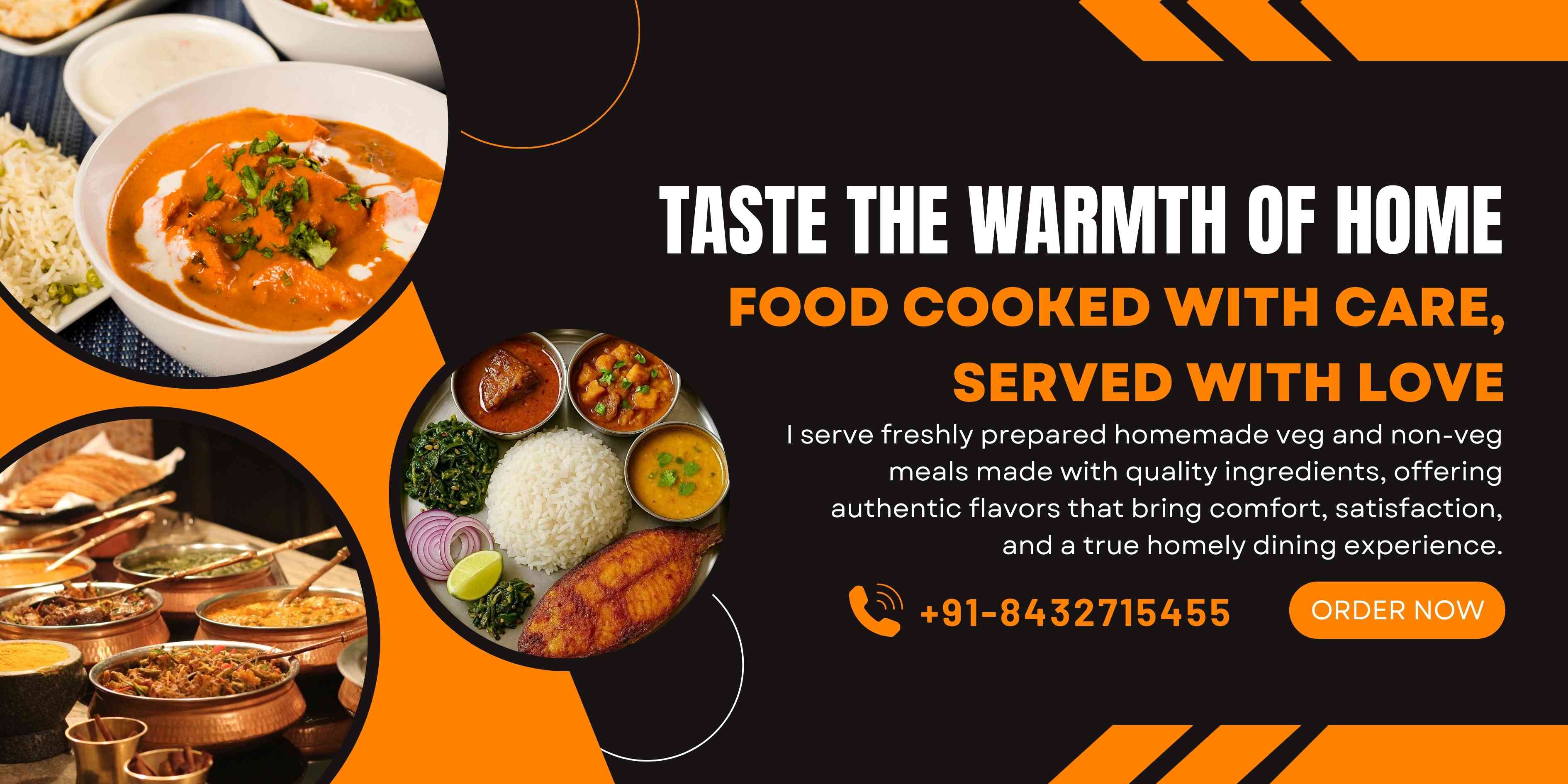 Homemade Veg & Non-Veg Food