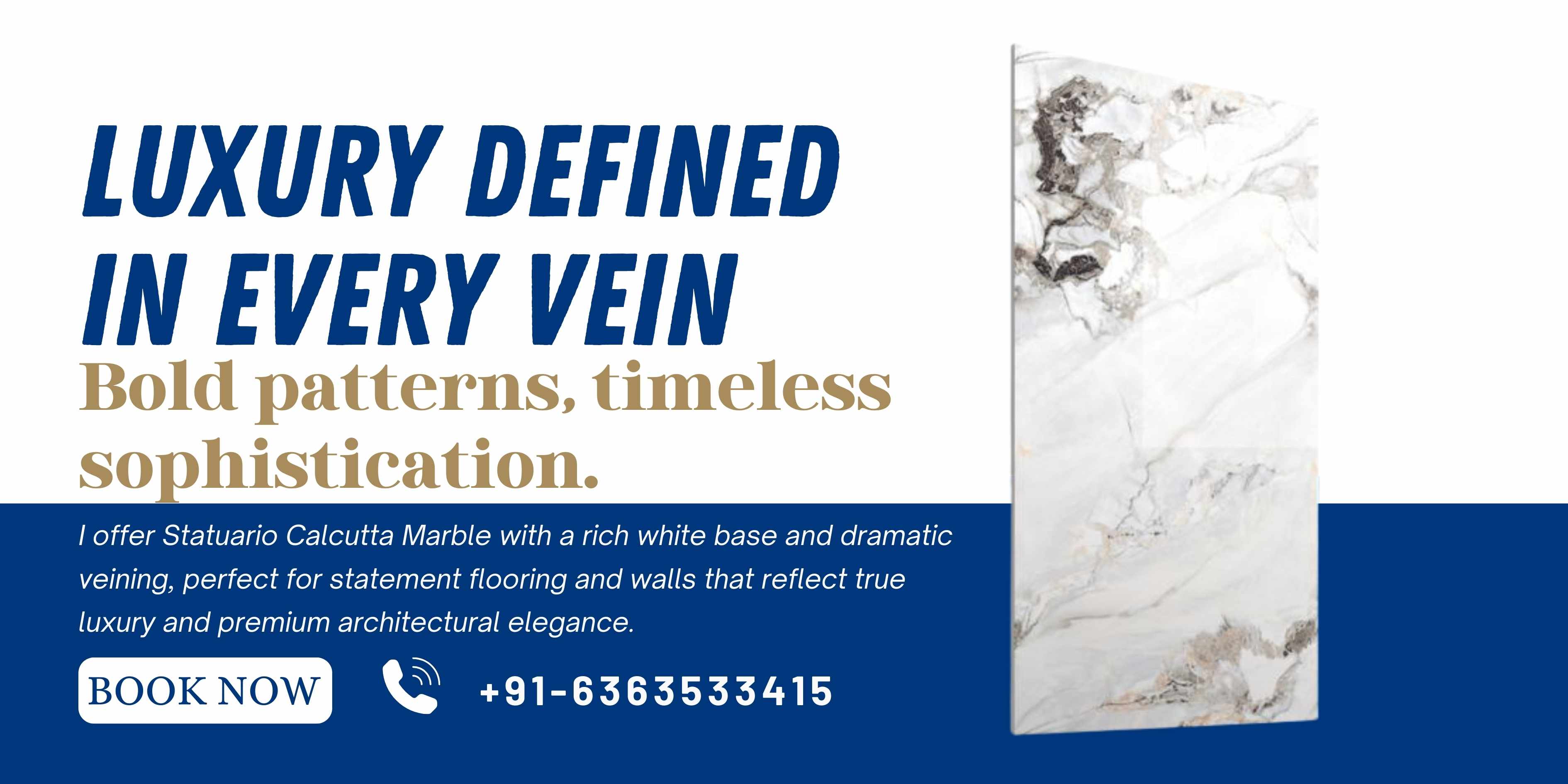 Statuario Calcutta Marble Collection