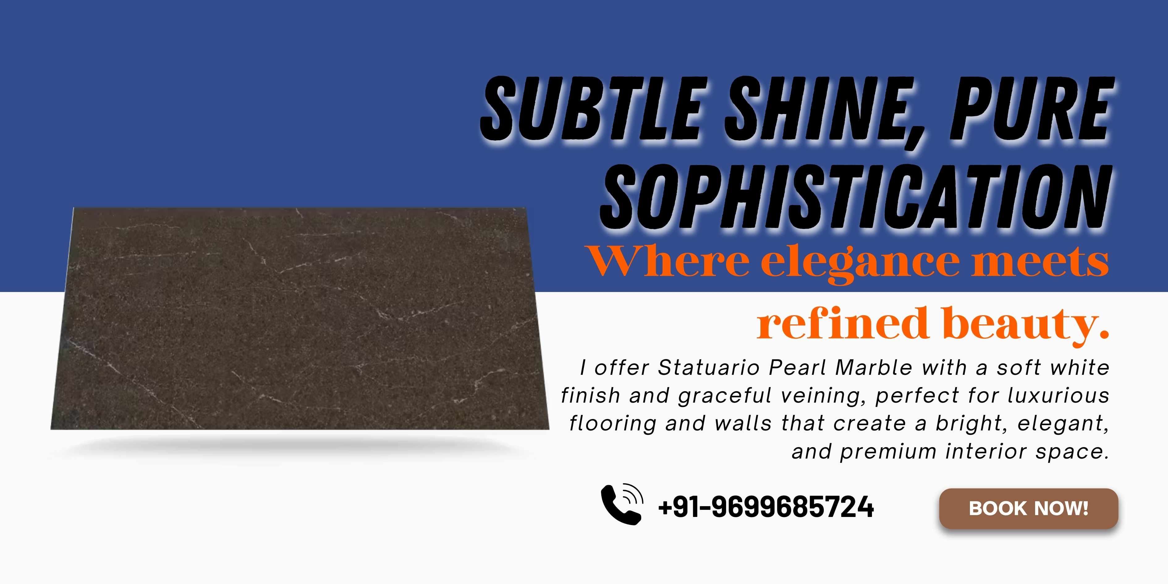 Statuario Pearl Marble Collection