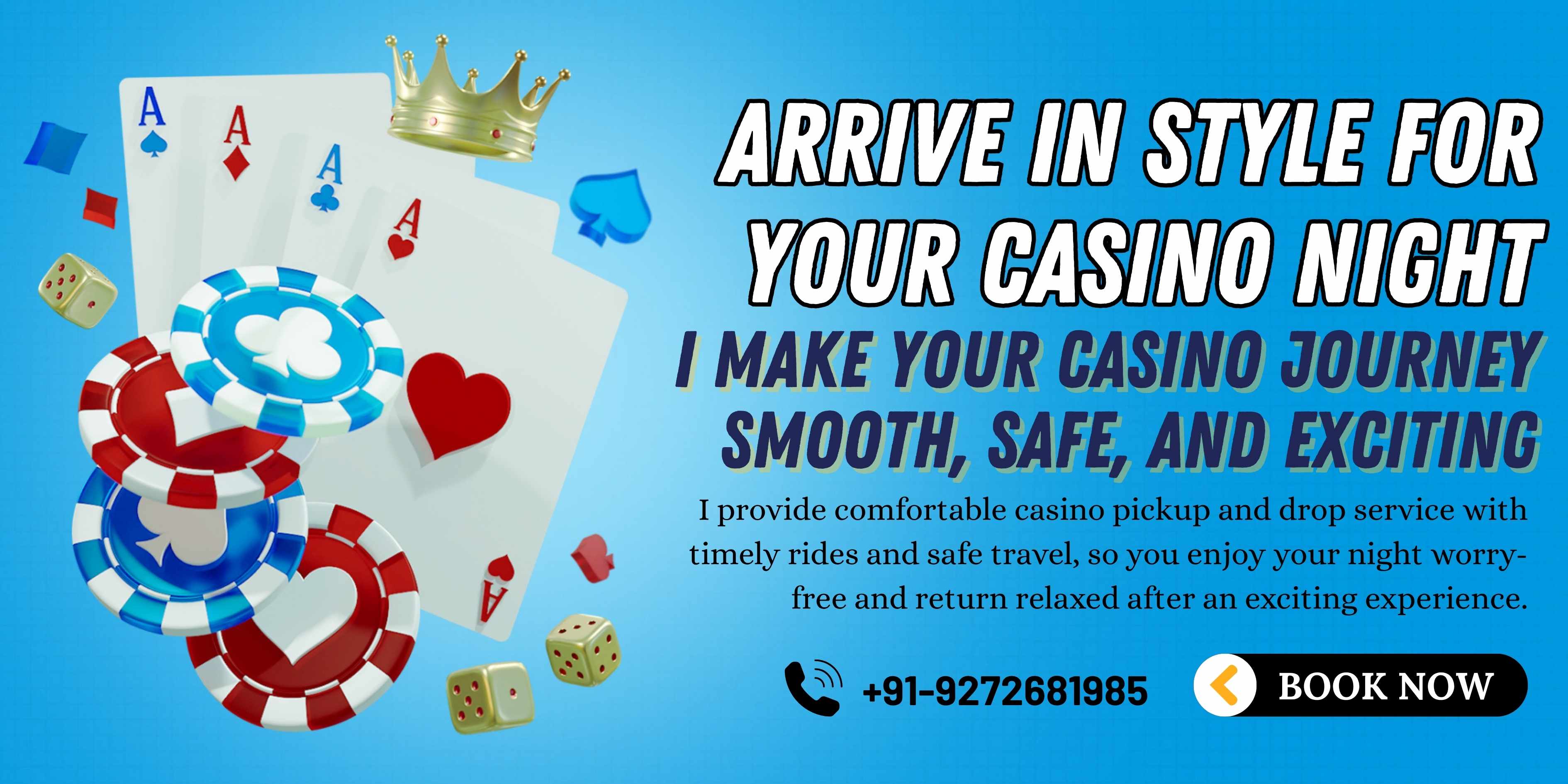 Casino pickup and drop