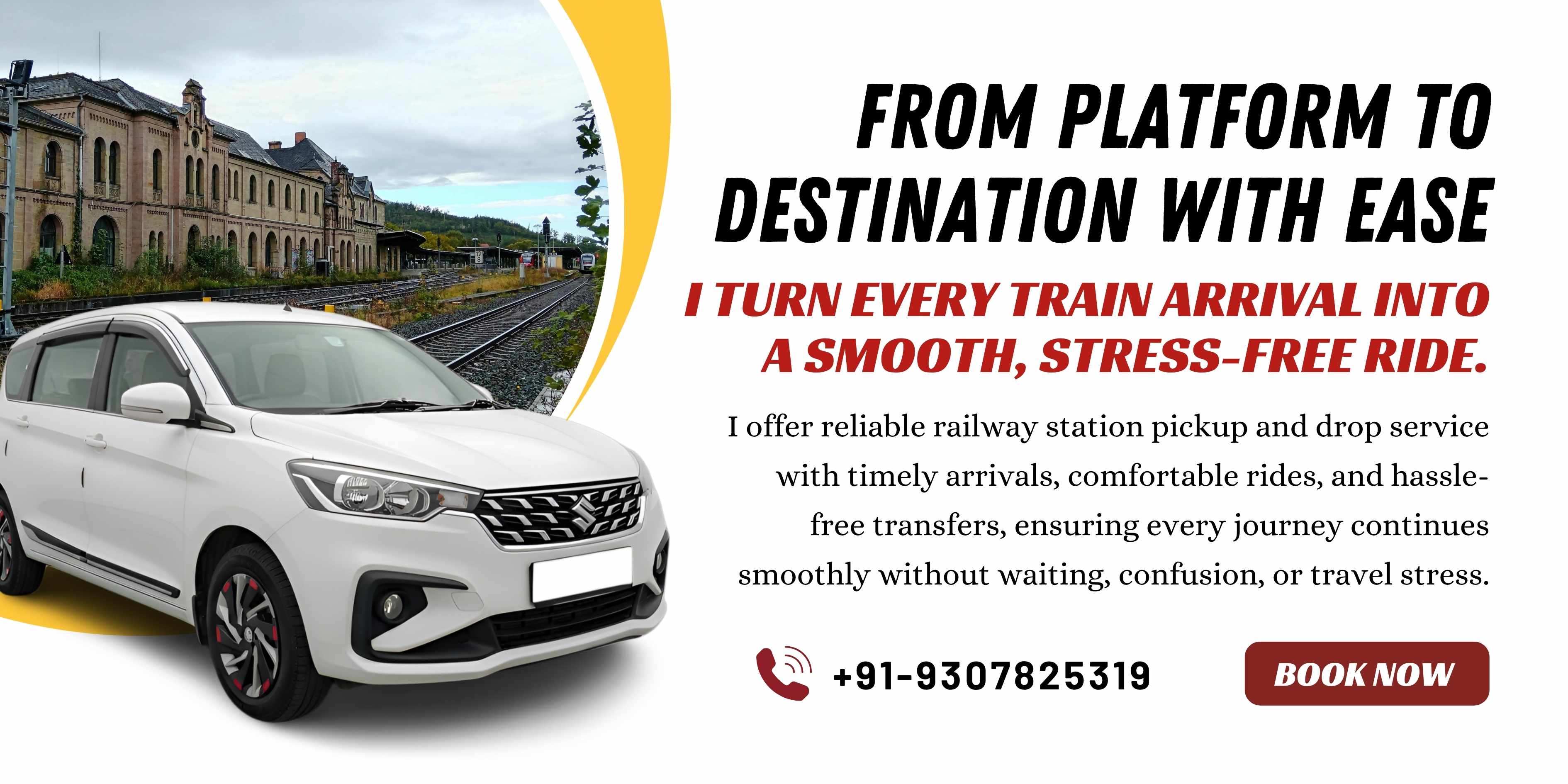 Railway station pickup and drop