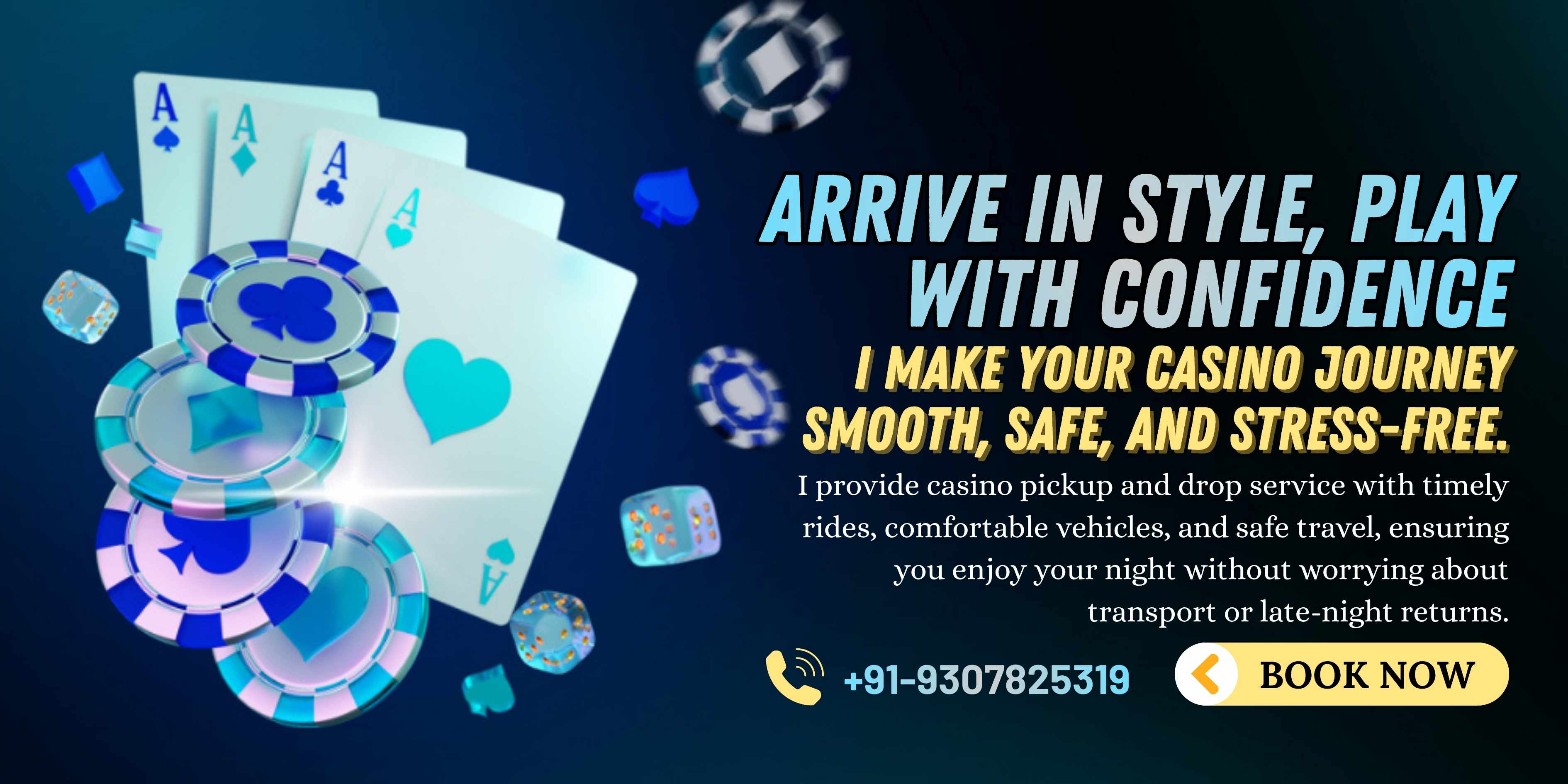 Casino pickup and drop