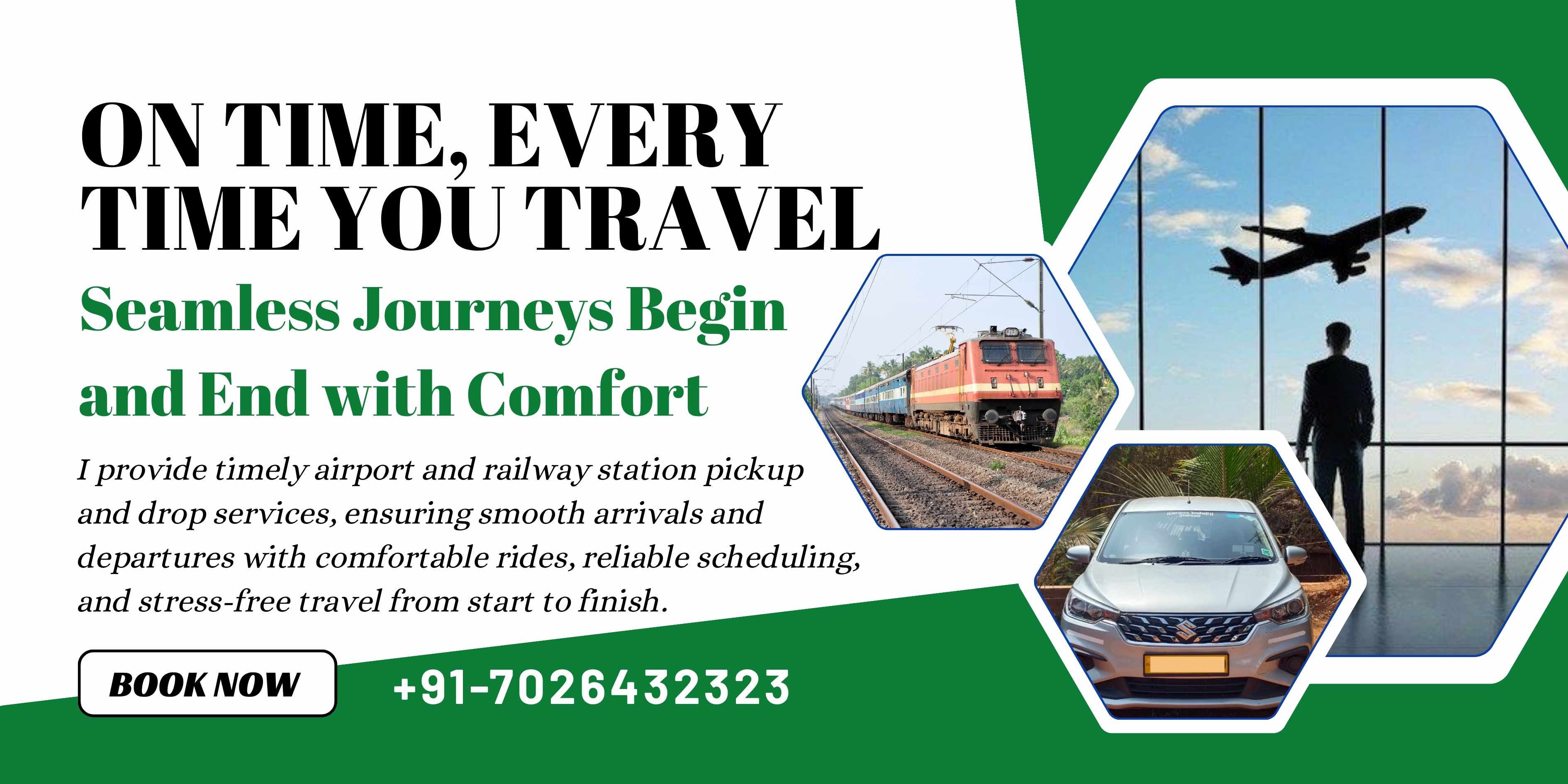 Airport/Railway Station Pickup and Drop