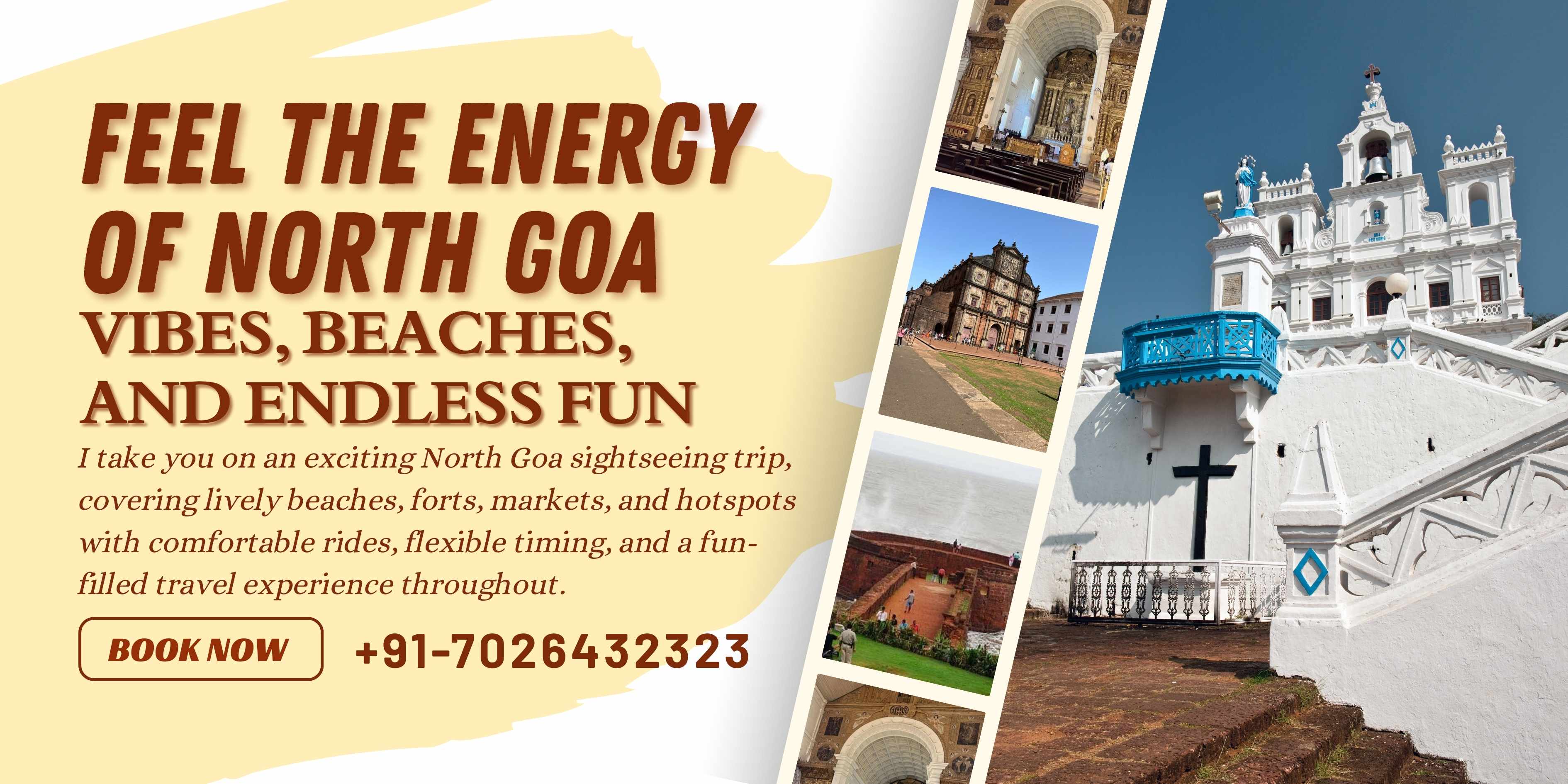 North Goa Sightseeing Trip