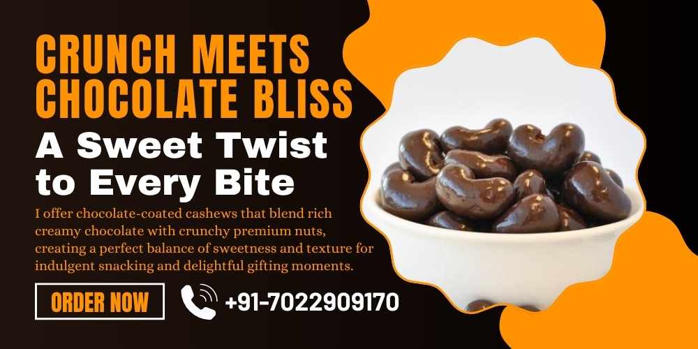 Chocolate-Coated Cashews