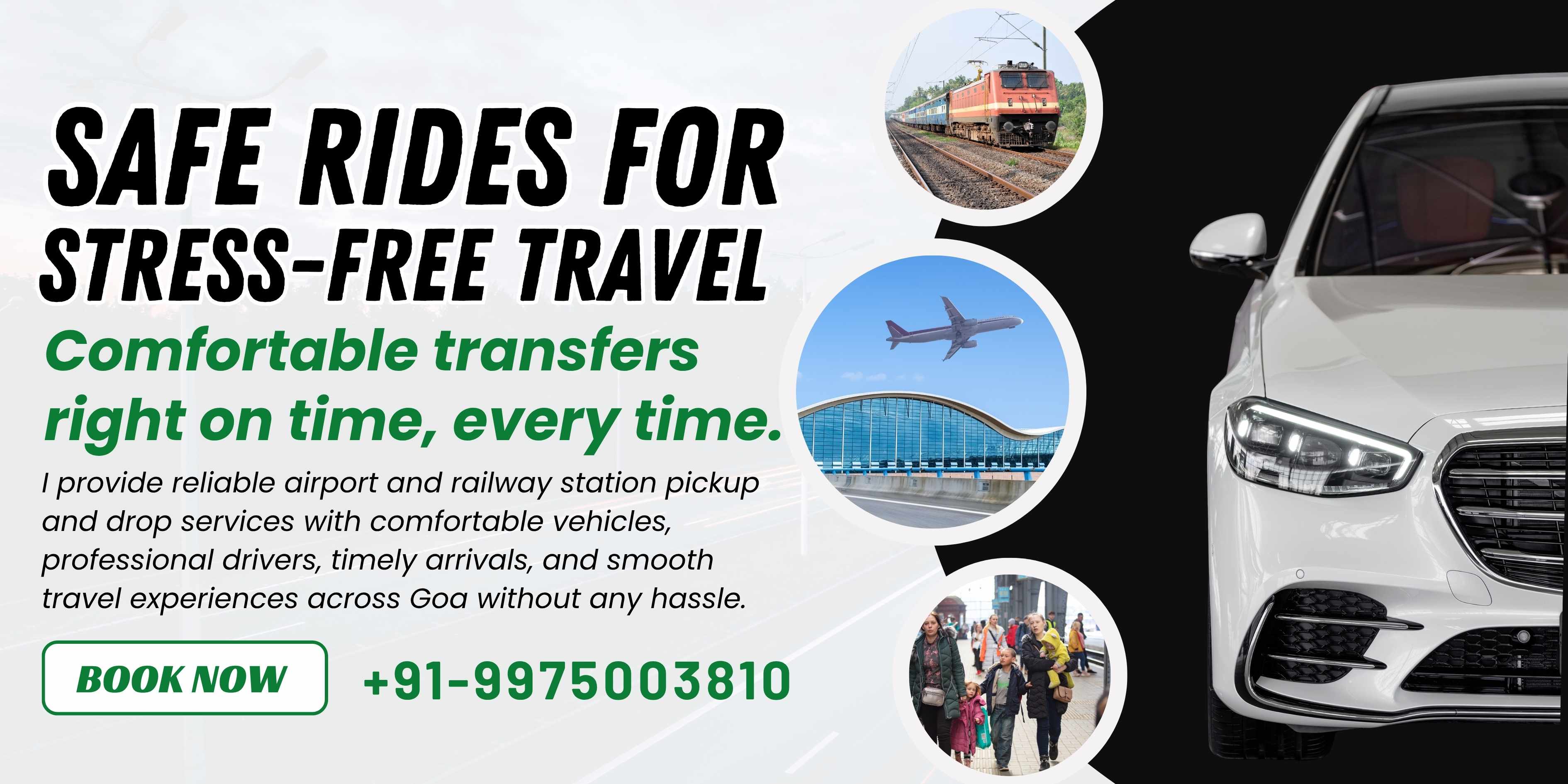 Airport/Railway Station Pickup and Drop Service