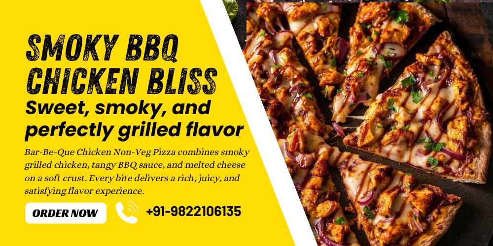 Bar-Be-Que Chicken Non-Veg Pizza