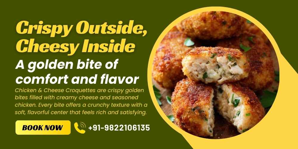 Chicken & Cheese Croquettes