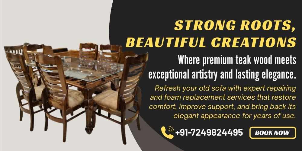 Teak Wood Furniture Work