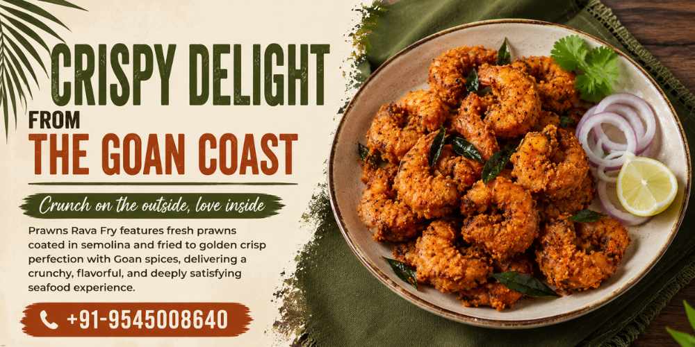 Prawns Rava Fry