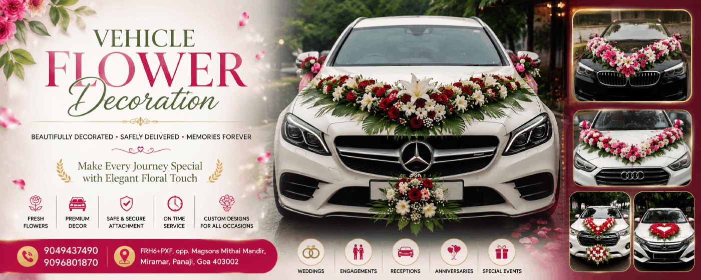 Vehicle Flower Decoration