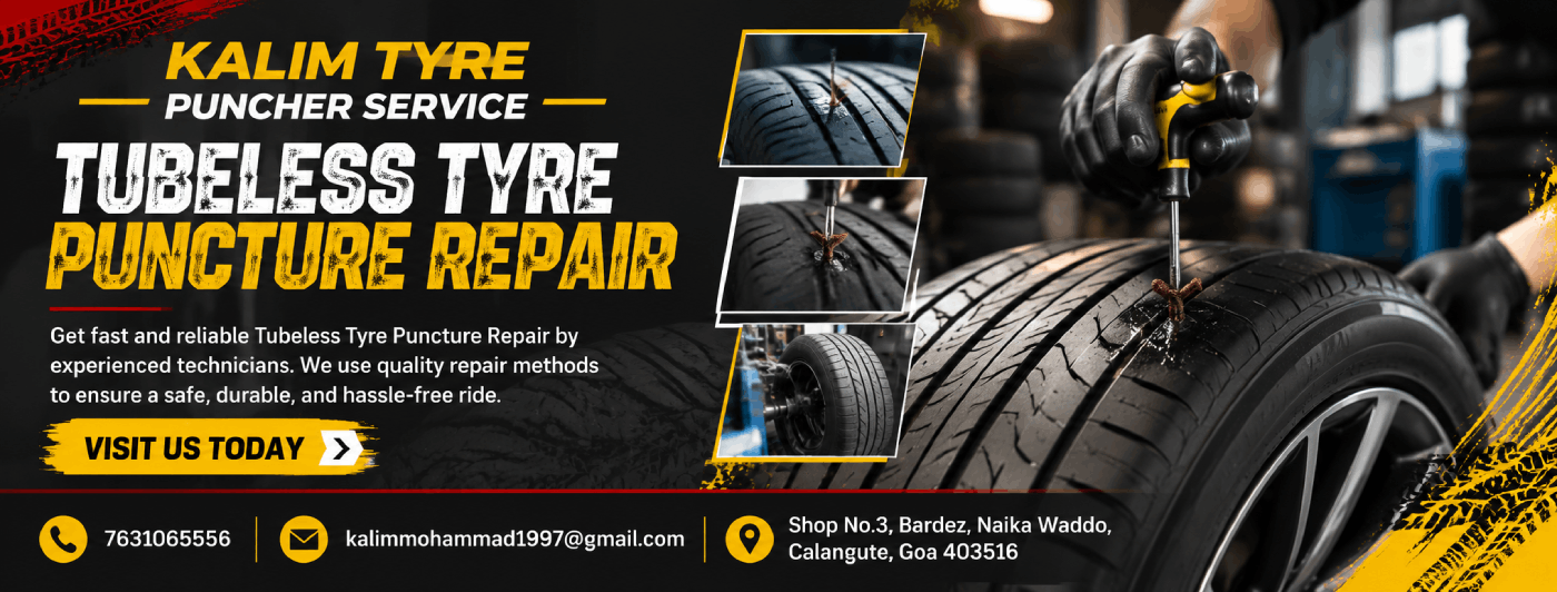 Tubeless Tyre Puncture Repair