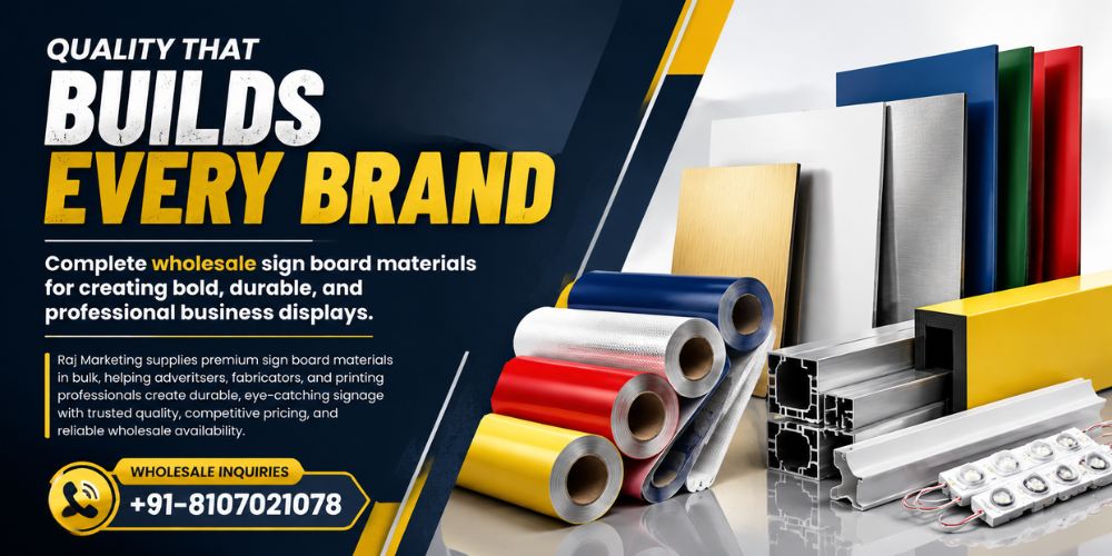 Sign Board Materials
