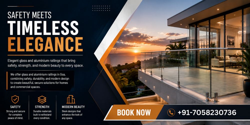 Glass & Aluminium Railings