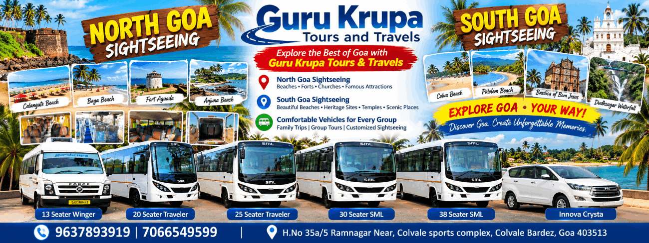 North & South Goa Sightseeing