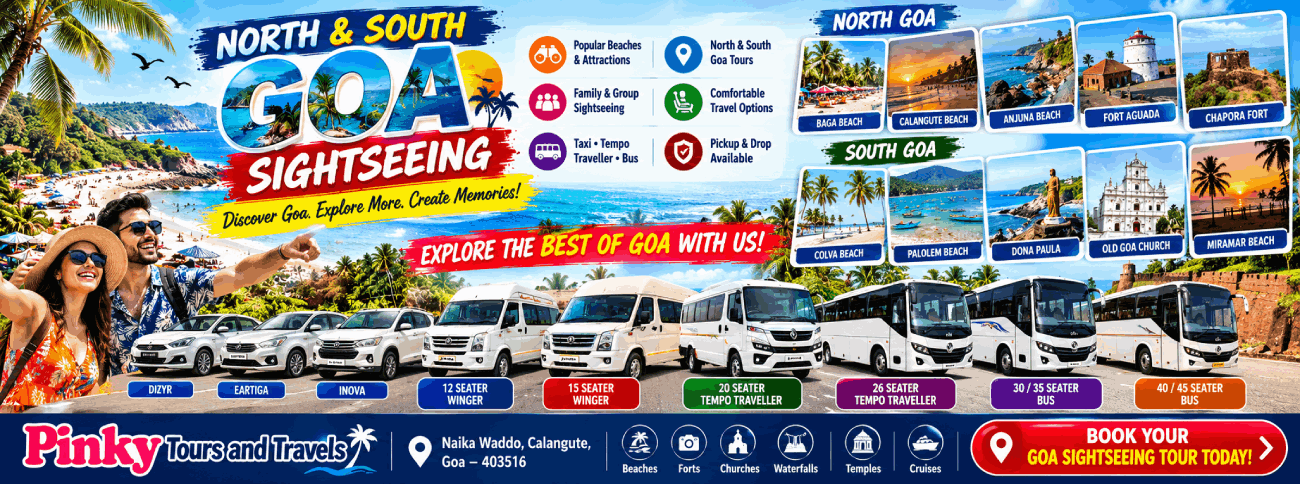 North & South Goa Sightseeing