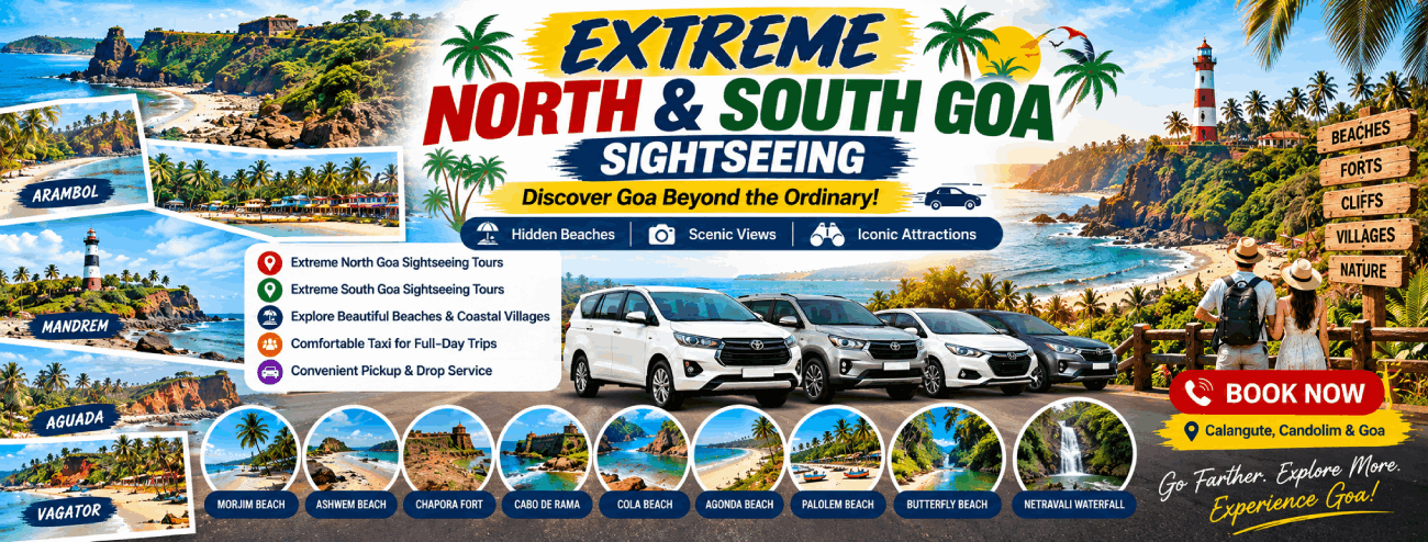 Extreme North & South Goa Sightseeing